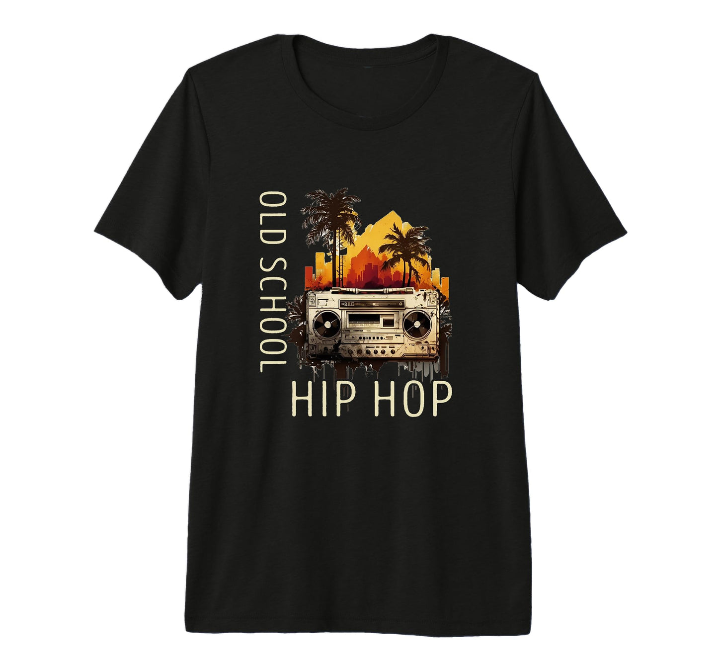 Old School Hip Hop Dance Music 80S T-Shirt - Streetwear Style Men Women - T-Shirt, Sweatshirt, Hoodie