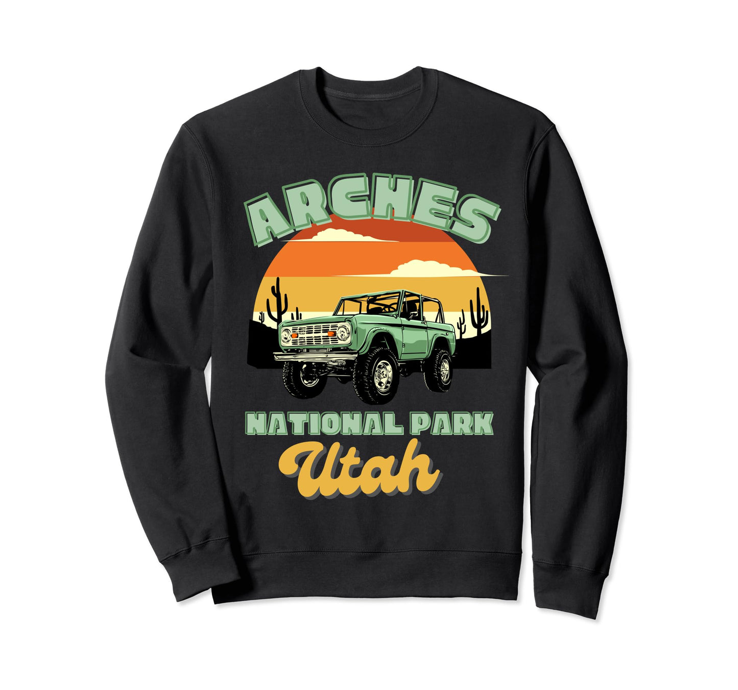 Arches National Park Utah Sweatshirt - Minimalist Print for Adults - T-Shirt, Sweatshirt, Hoodie