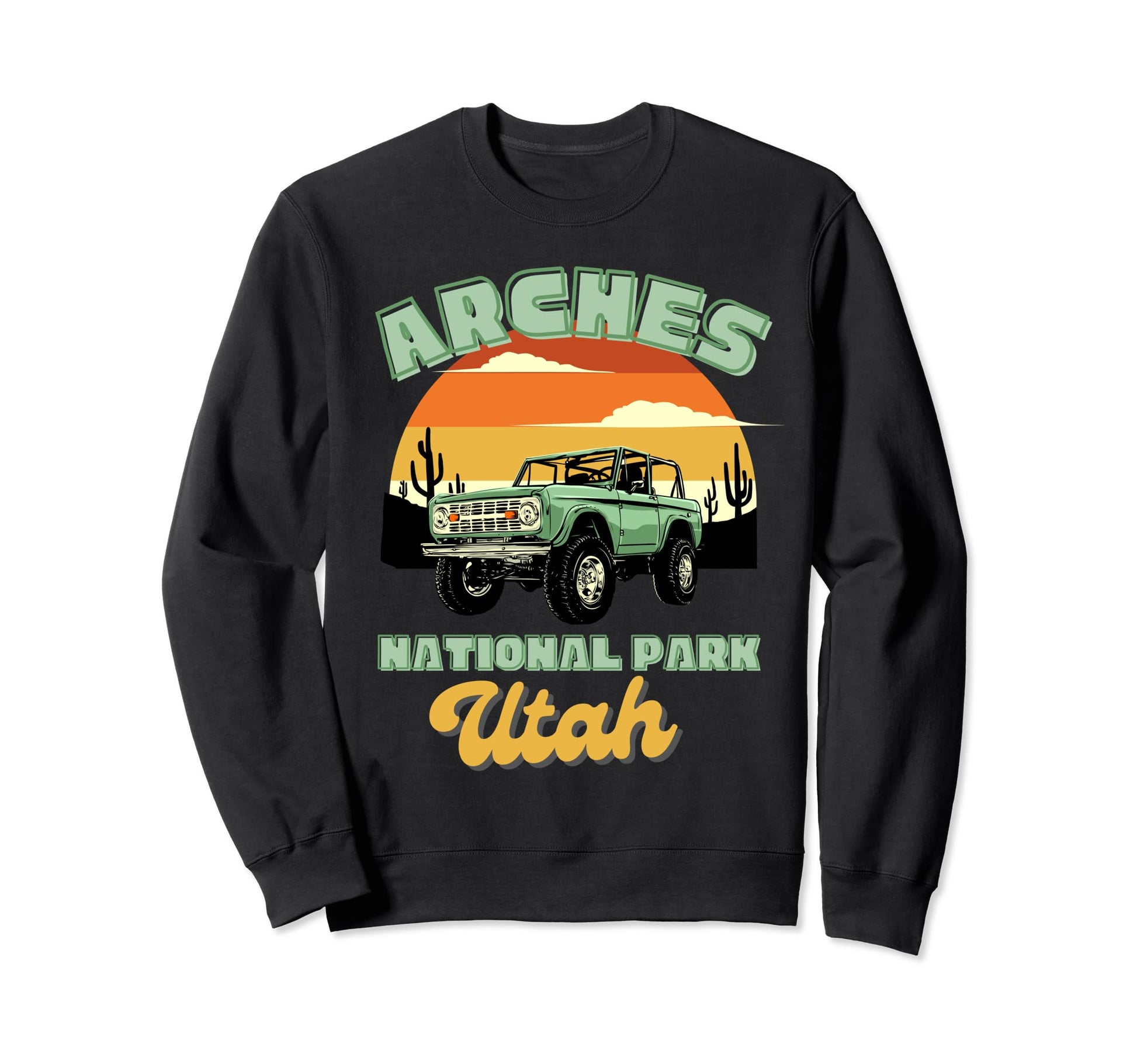 Arches National Park Utah Sweatshirt - Minimalist Print for Adults - T-Shirt, Sweatshirt, Hoodie