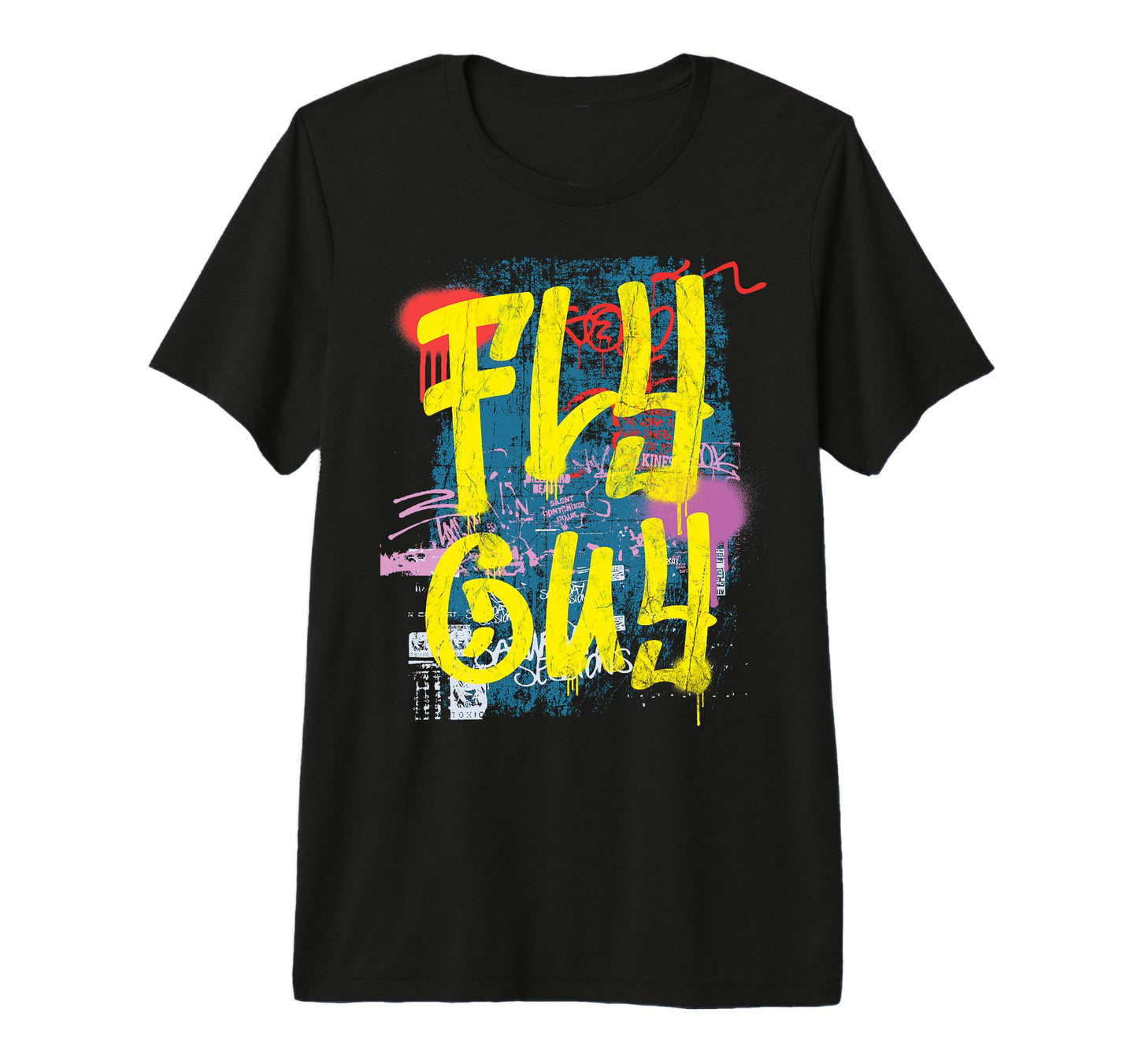 Fly Guy 80S 90S Rap B Old School Hip T-Shirt - Aesthetic Graphic Unisex - T-Shirt, Sweatshirt, Hoodie