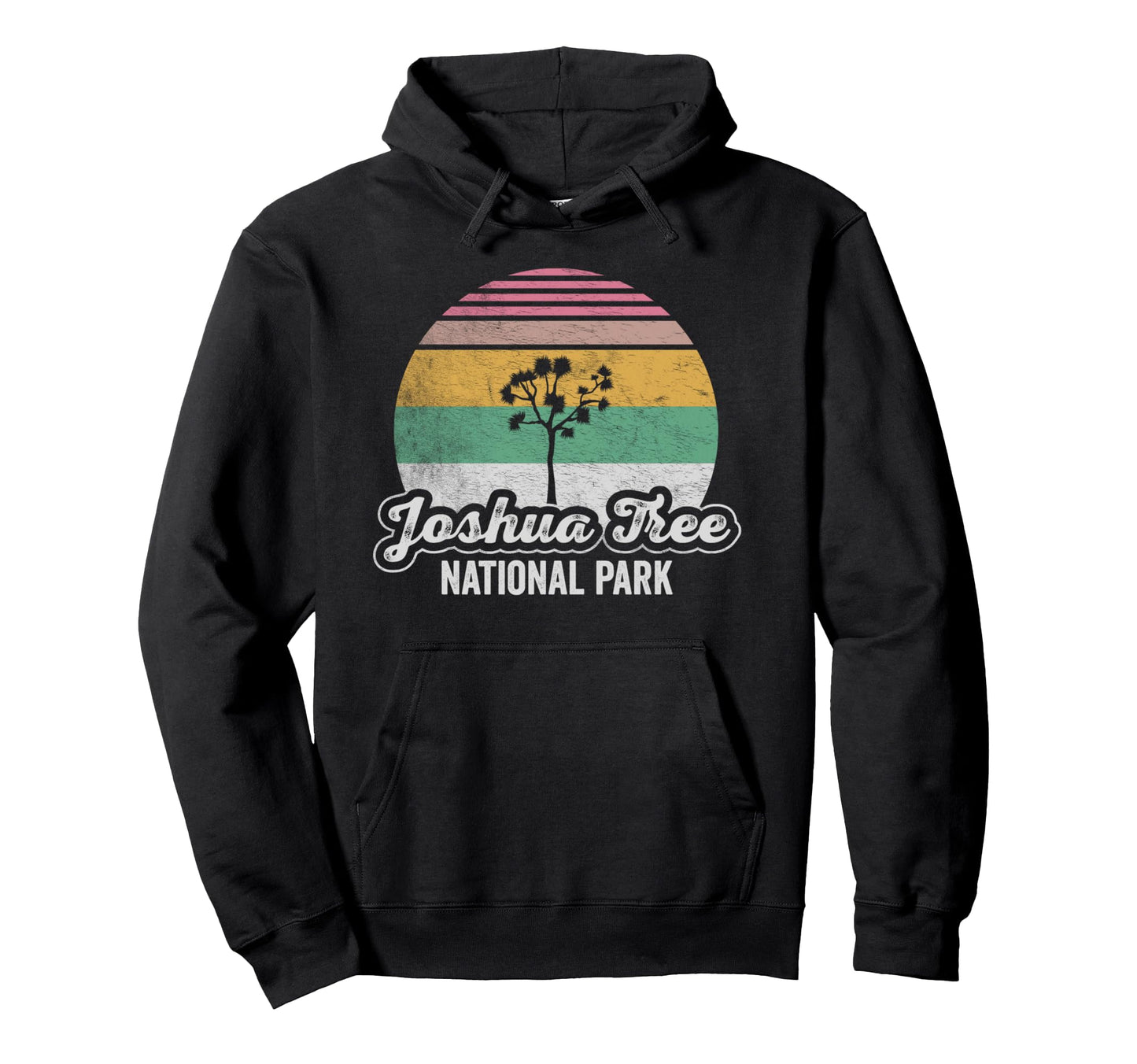 Joshua Tree National Park Sunset Hoodie - Novelty Apparel Unisex - T-Shirt, Sweatshirt, Hoodie