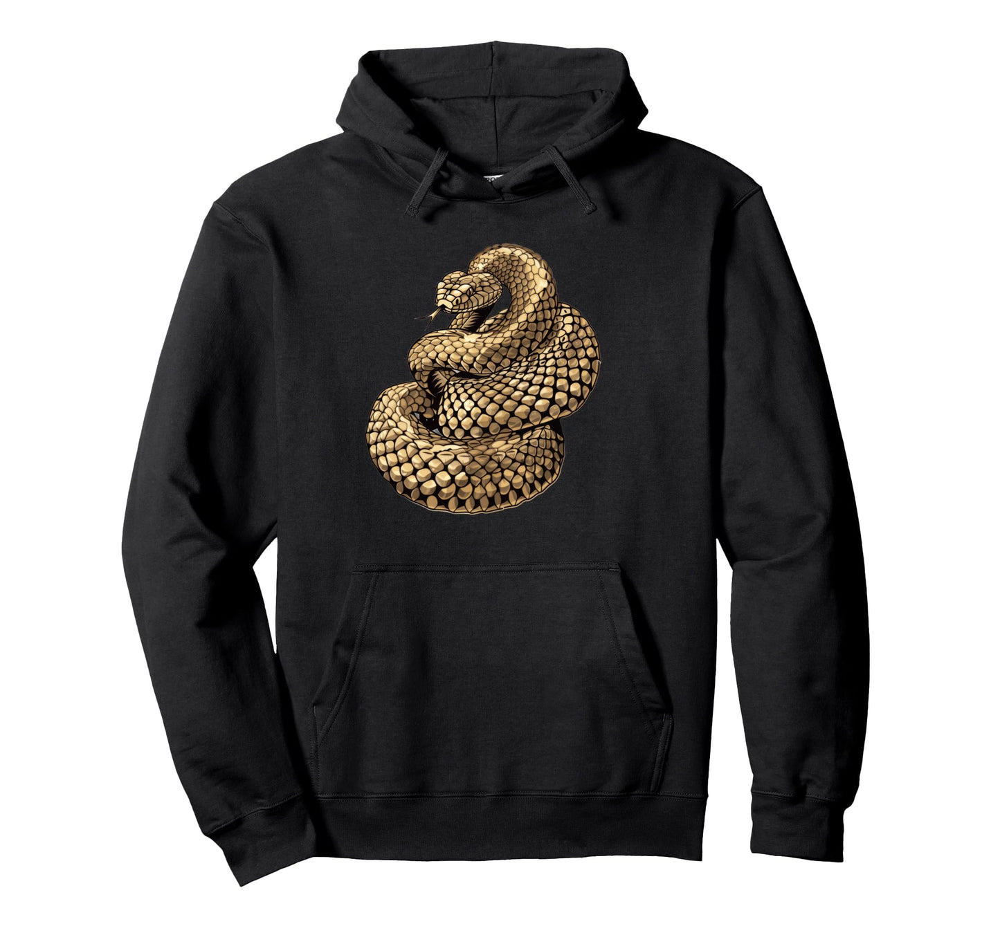 Western Diamondback Rattlesnake Sci Fi Hoodie - Aesthetic Graphic Men Women - T-Shirt, Sweatshirt, Hoodie