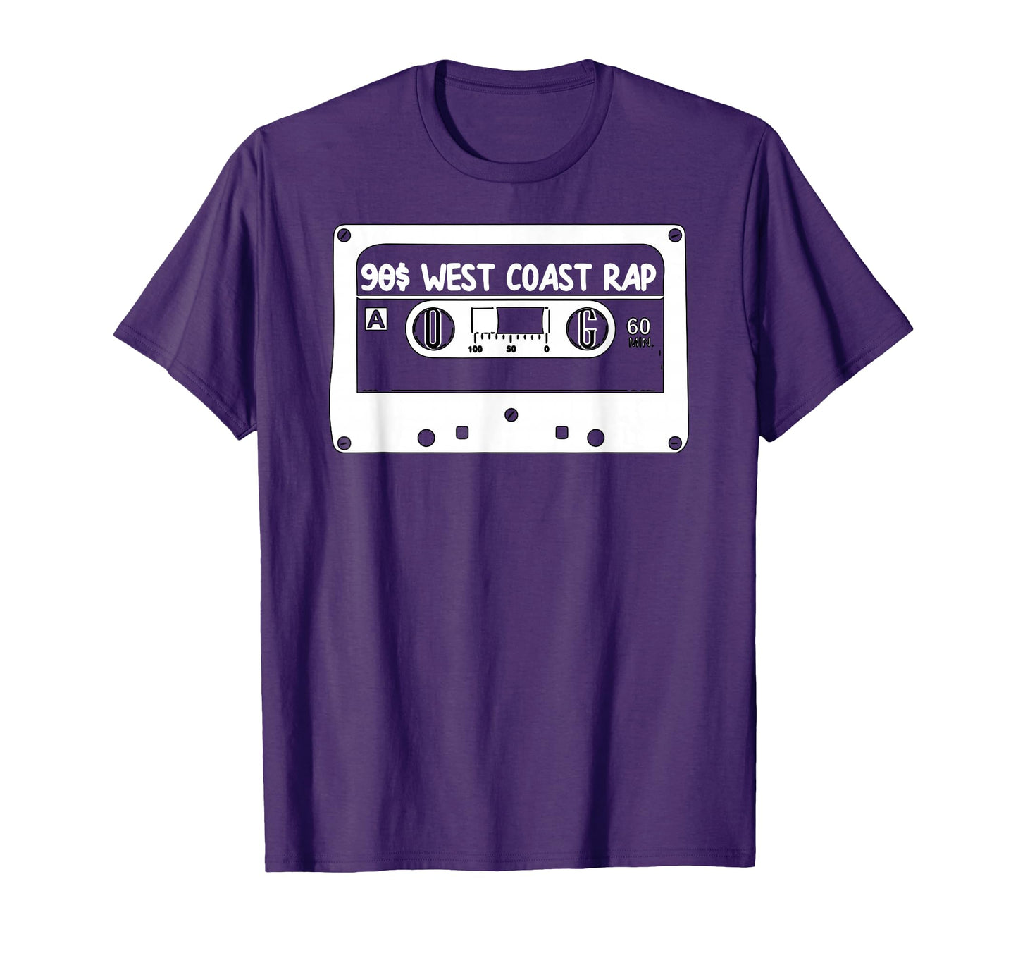 90S Music West Coast Hip Hop Cassette T-Shirt - Trendy Graphic Unisex - T-Shirt, Sweatshirt, Hoodie