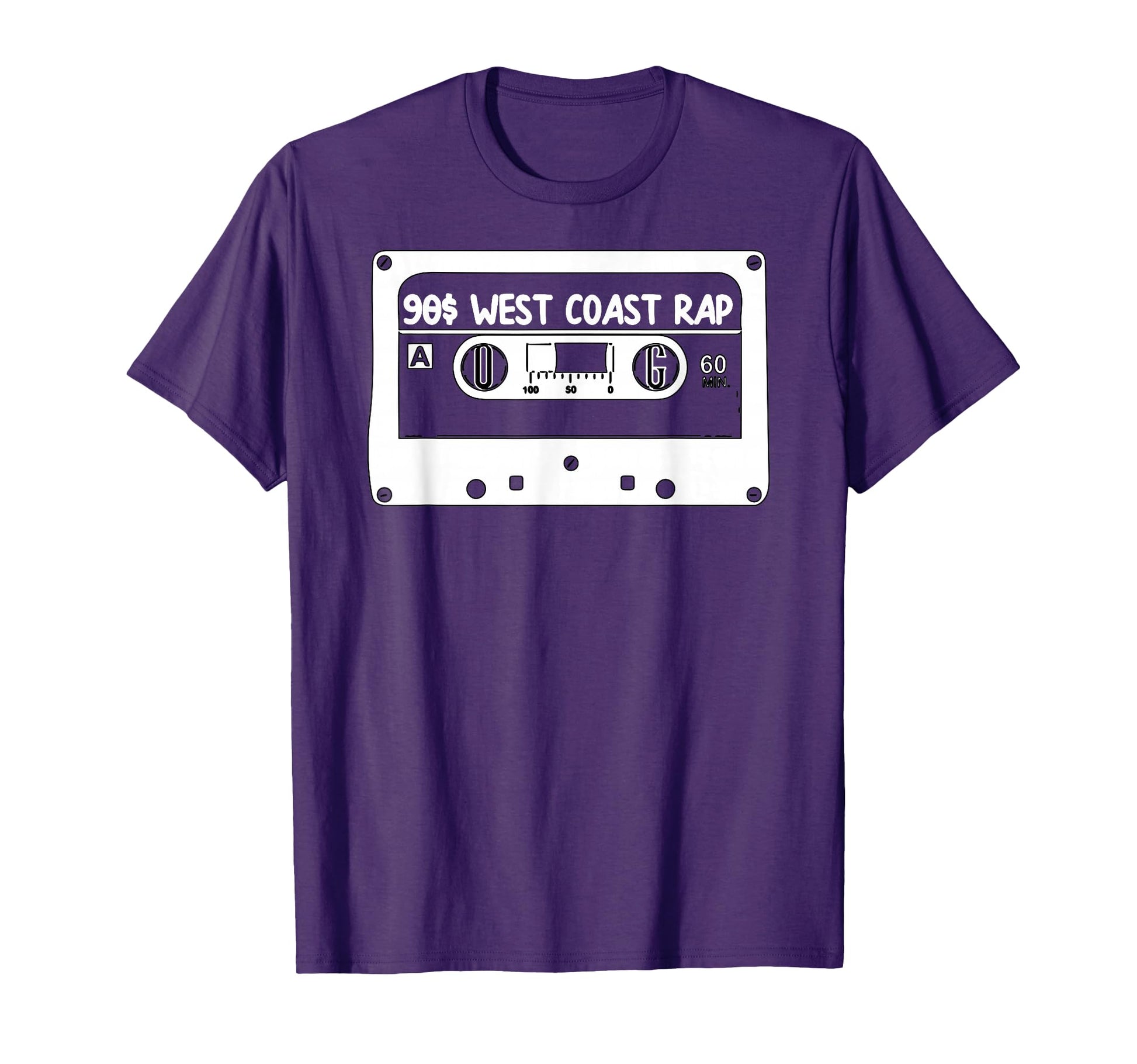 90S Music West Coast Hip Hop Cassette T-Shirt - Trendy Graphic Unisex - T-Shirt, Sweatshirt, Hoodie