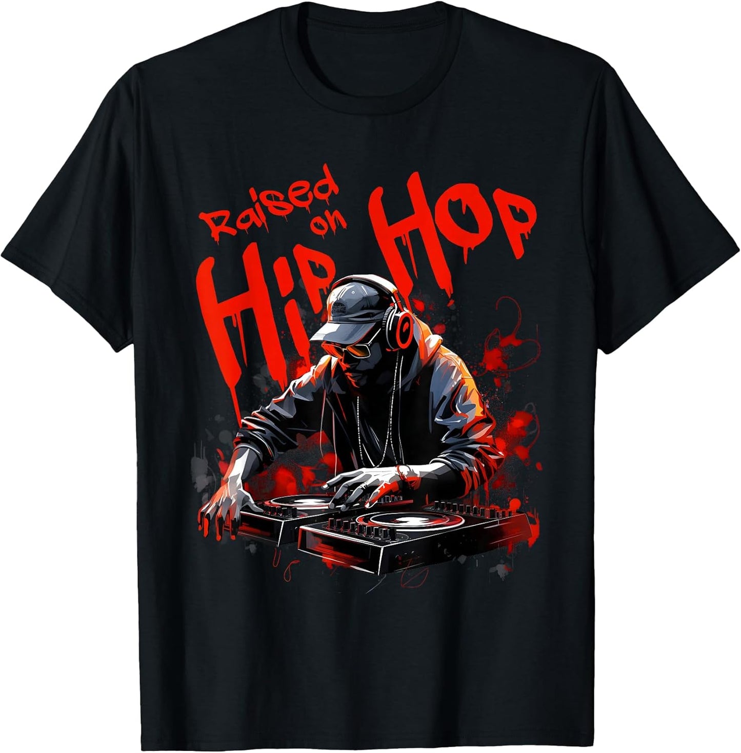 Hip Hop DJ Graphic - Adult & Kids T-Shirts, Sweatshirts & Hoodies apparel design preview 1