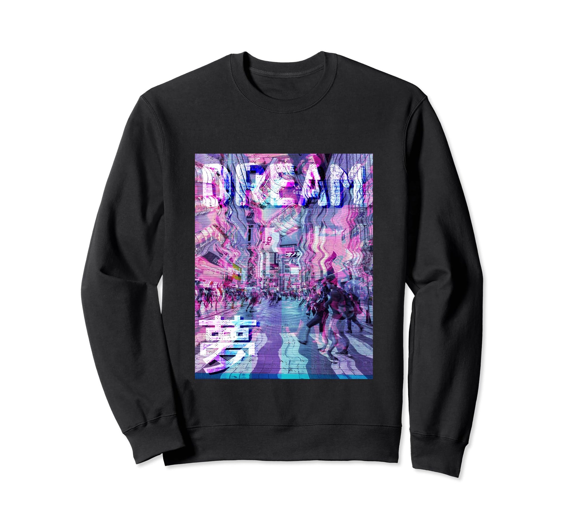 Dream Tokyo Japan Vaporwave Sweatshirt - Trendy Graphic for Adults - T-Shirt, Sweatshirt, Hoodie
