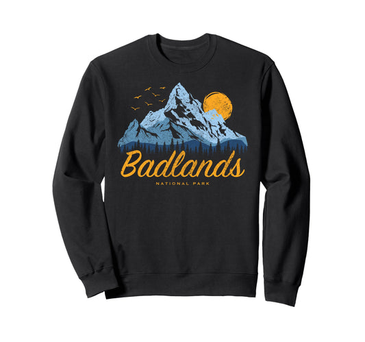 Badlands National Park Us Badlands Sweatshirt - Custom Art Print Men Women - T-Shirt, Sweatshirt, Hoodie