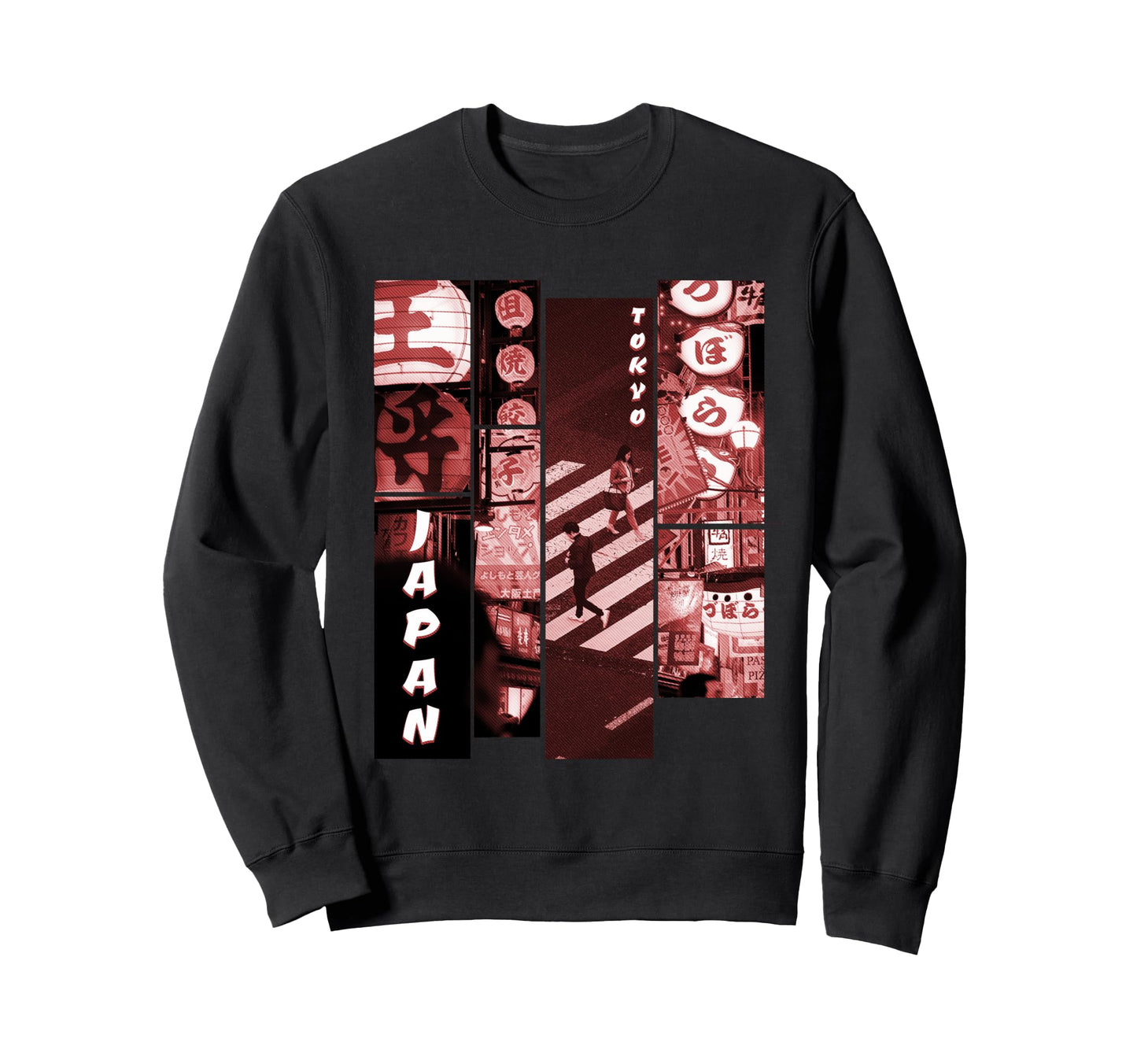 Aesthetic Vaporwave Japan 80S 90S Sweatshirt - Minimalist Print Men Women - T-Shirt, Sweatshirt, Hoodie