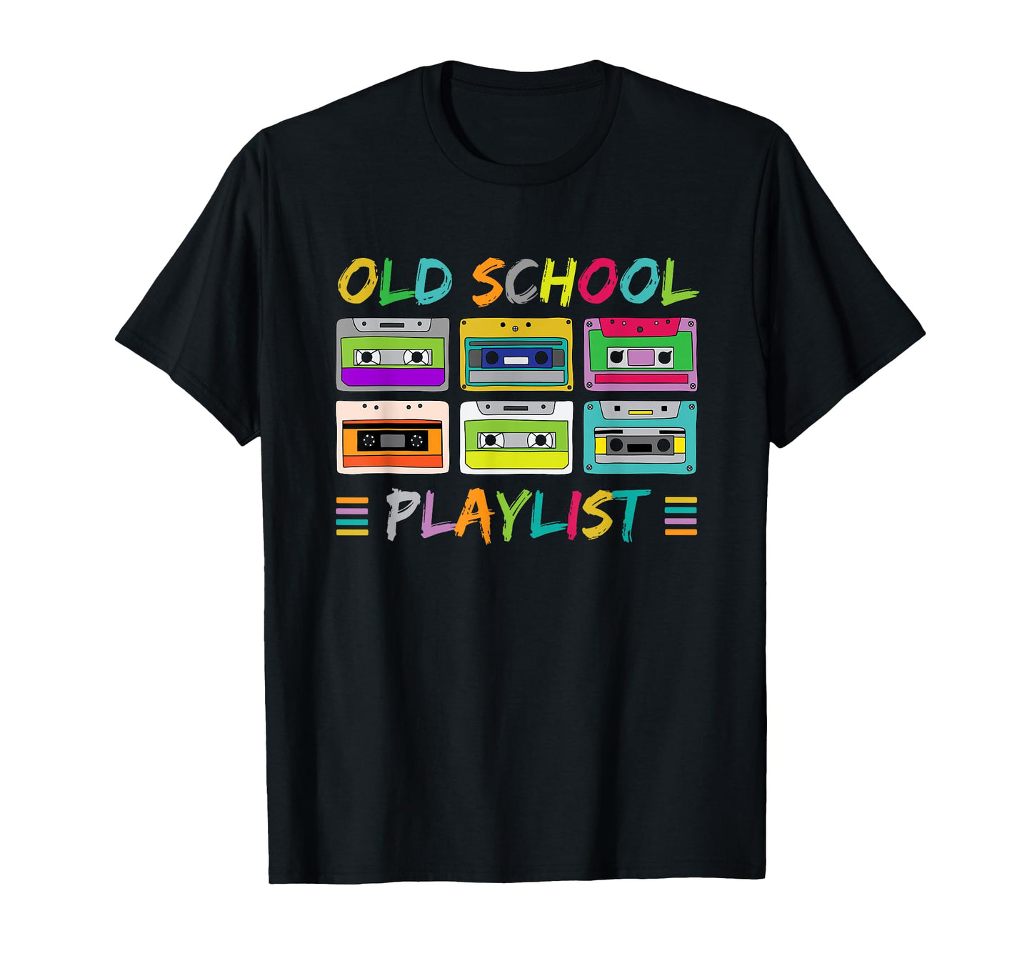 Cassette Tape 80S Music Old School T-Shirt - Graphic Print Men Women - T-Shirt, Sweatshirt, Hoodie