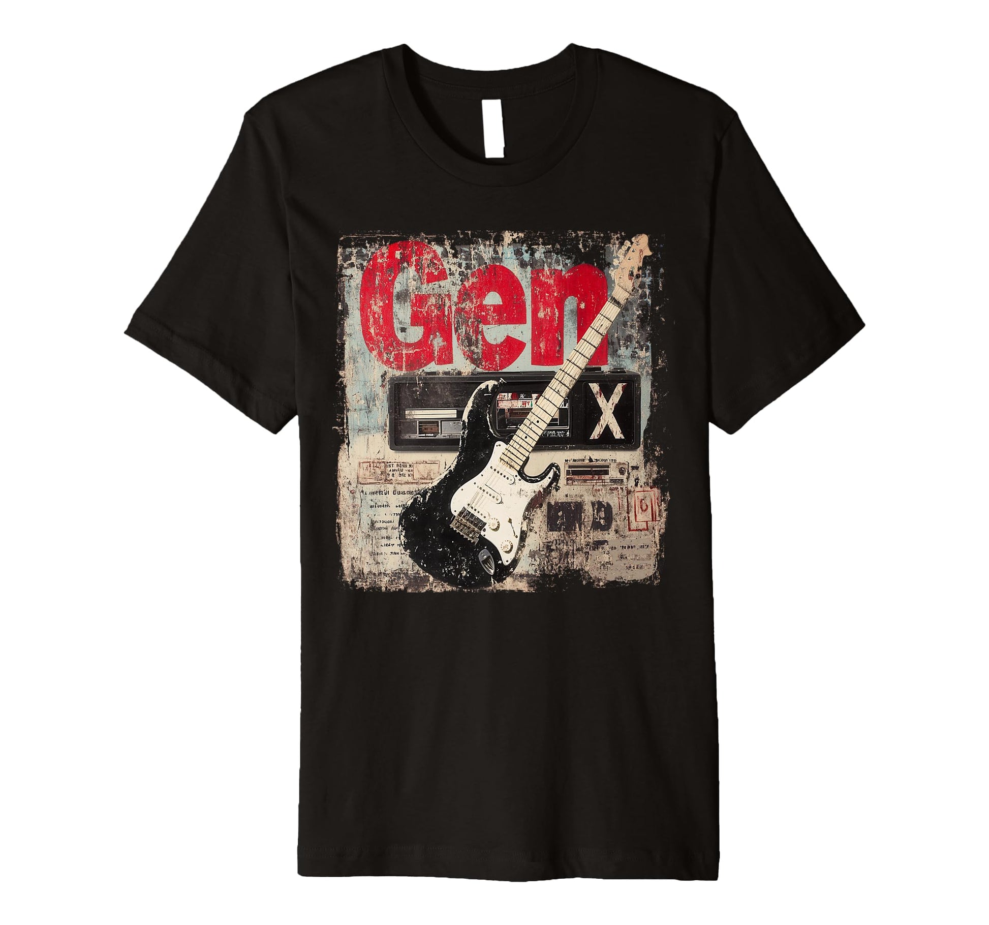 80S 90S Punk Grunge Music Gen X T-Shirt - Novelty Apparel for Adults - T-Shirt, Sweatshirt, Hoodie