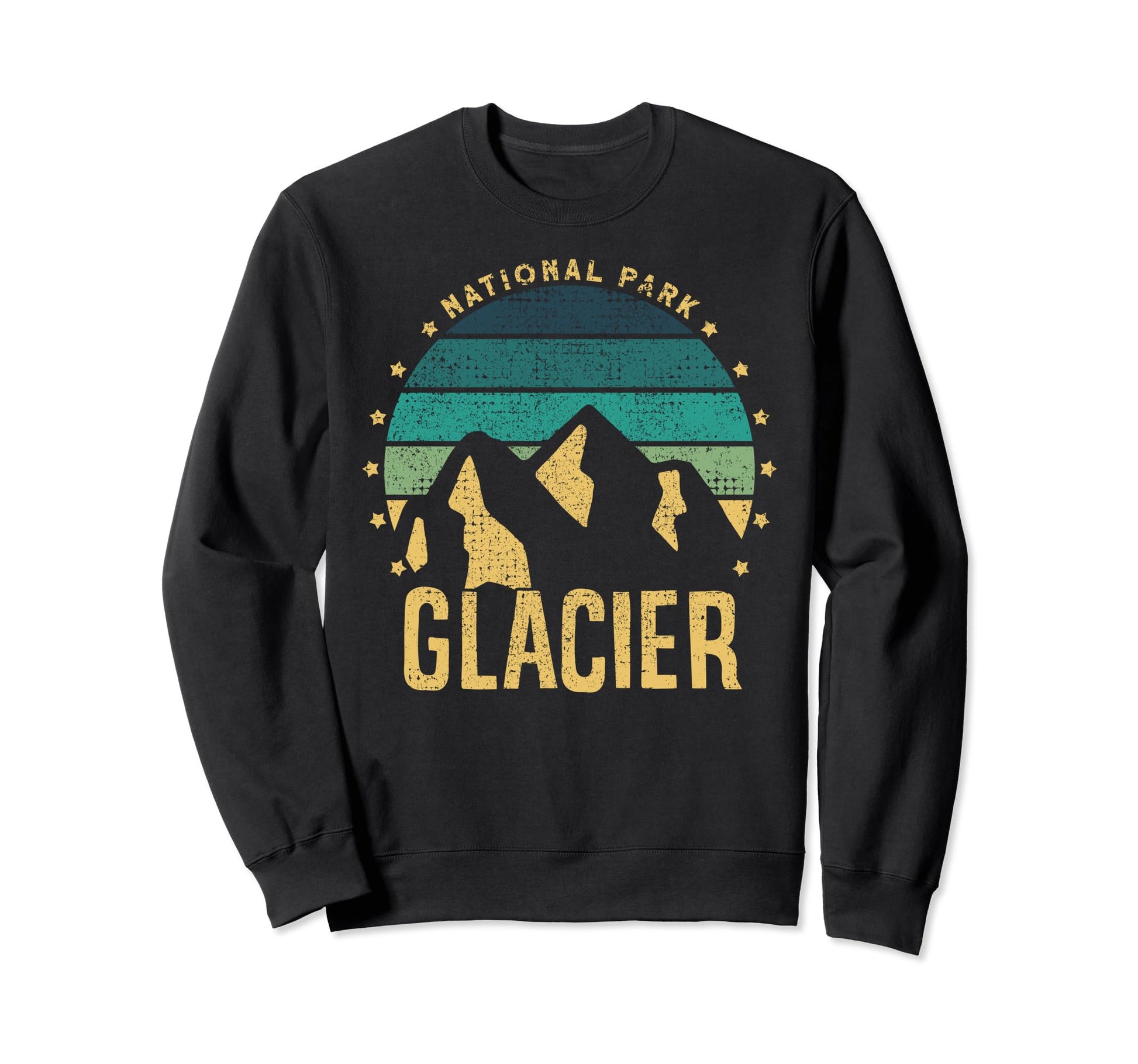 Glacier National Park Us Glacier Sweatshirt - Graphic Print for Adults - T-Shirt, Sweatshirt, Hoodie