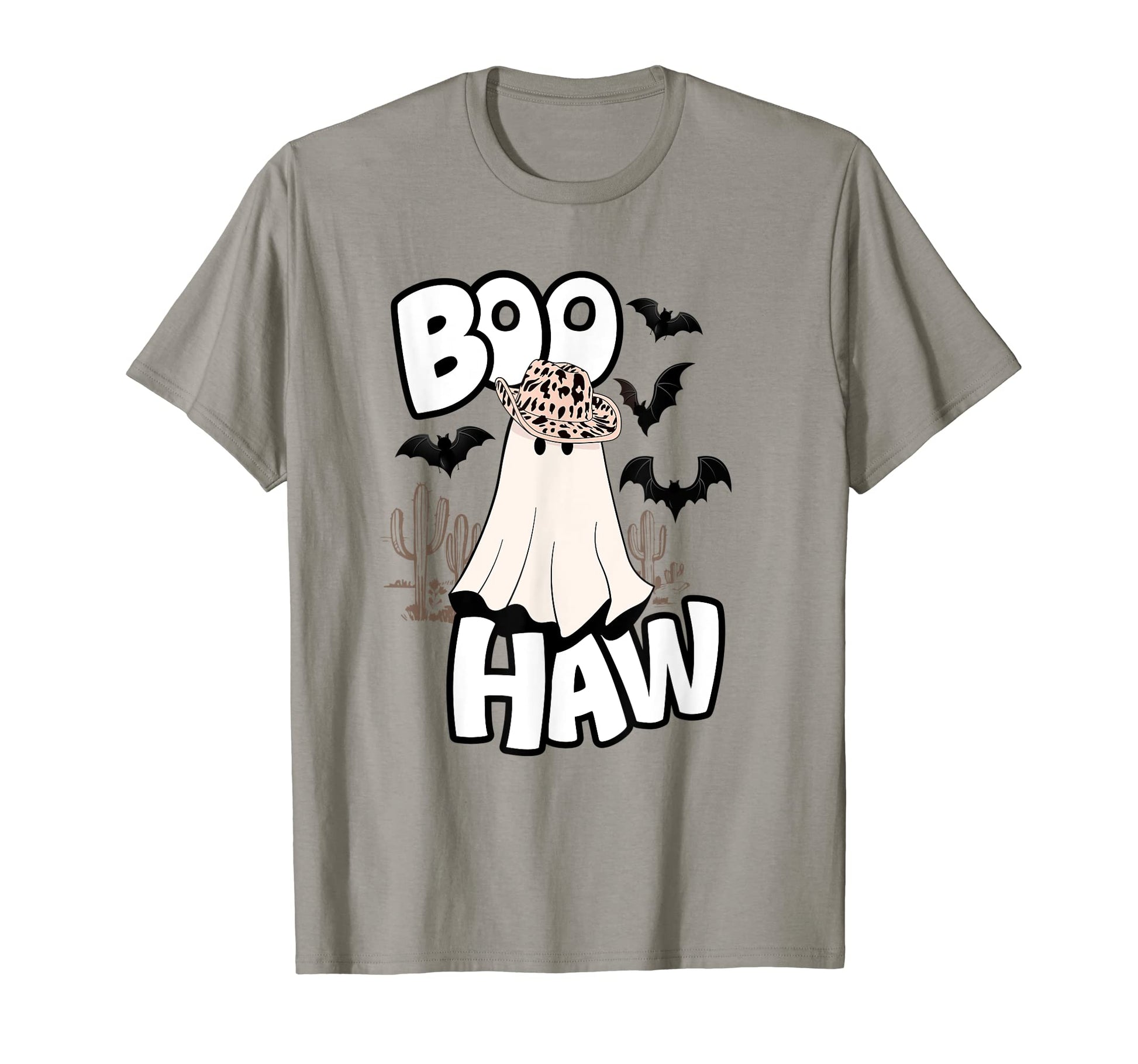 Boo Haw Cowboy Ghost T-Shirt - Streetwear Style Unisex - T-Shirt, Sweatshirt, Hoodie