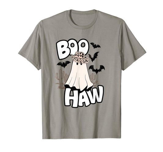 Boo Haw Cowboy Ghost T-Shirt - Streetwear Style Unisex - T-Shirt, Sweatshirt, Hoodie