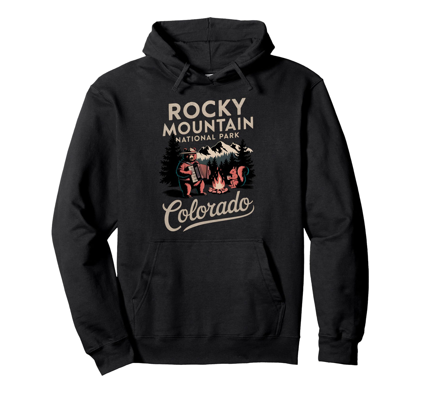 Rocky Mountain National Park Colorado Hoodie - Aesthetic Graphic Men Women - T-Shirt, Sweatshirt, Hoodie