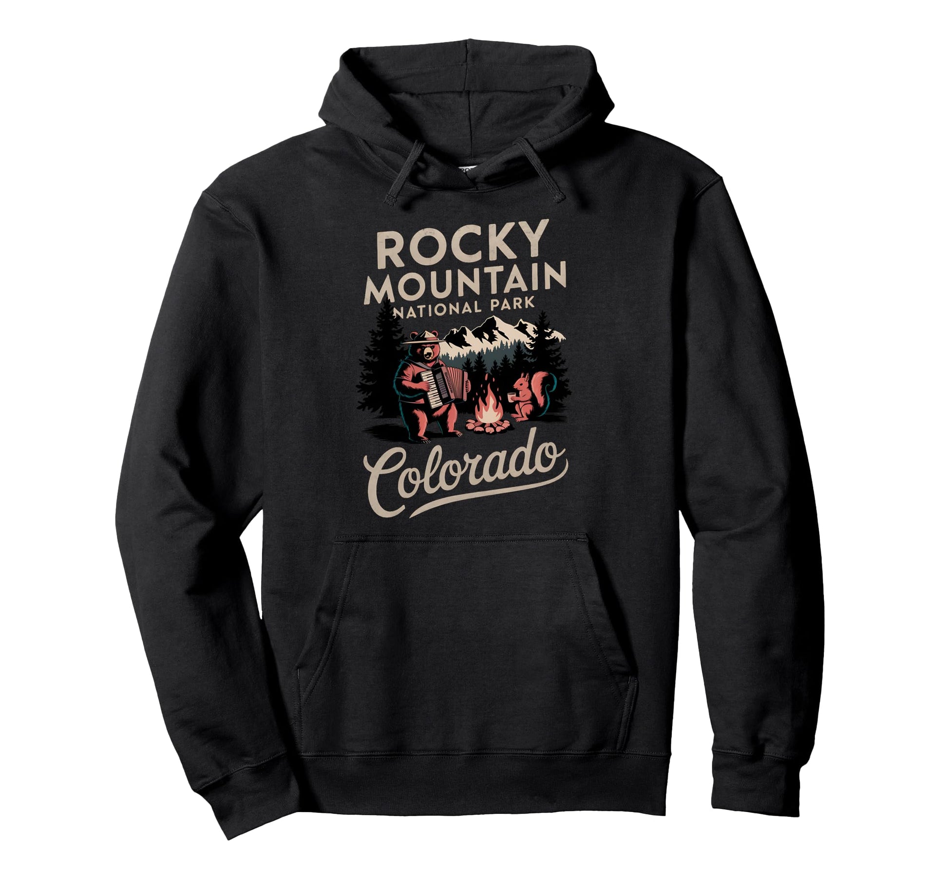 Rocky Mountain National Park Colorado Hoodie - Aesthetic Graphic Men Women - T-Shirt, Sweatshirt, Hoodie