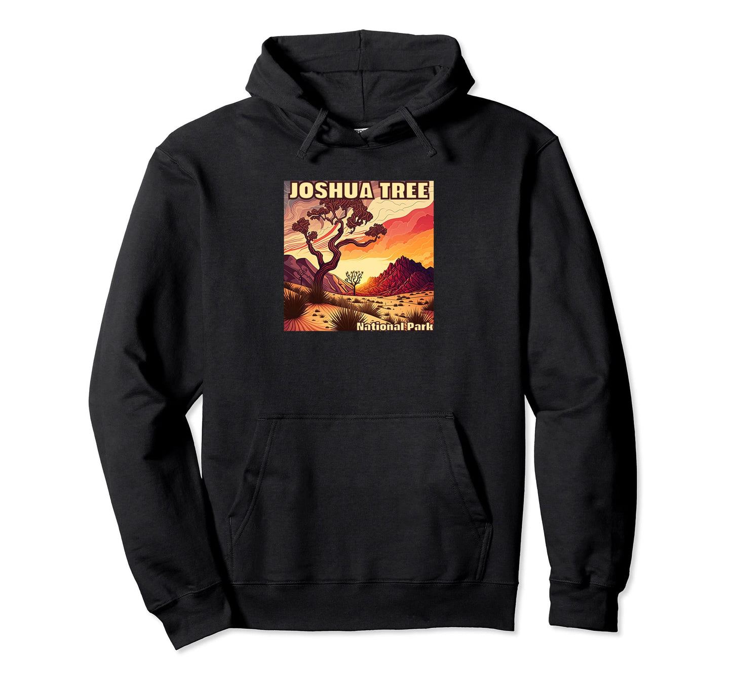 Joshua Tree National Park Desert Trip Hoodie - Fun Novelty Design Unisex - T-Shirt, Sweatshirt, Hoodie