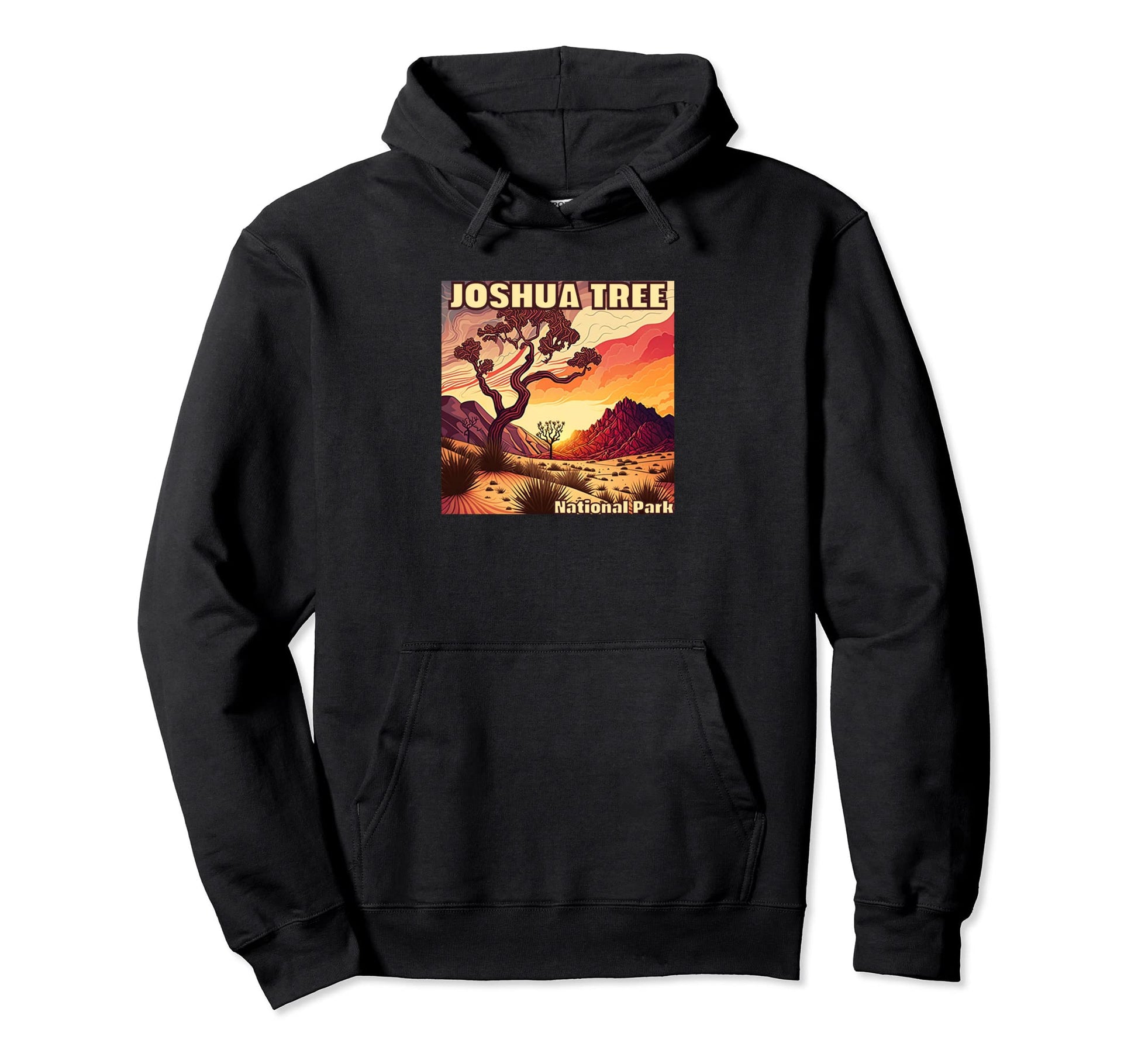 Joshua Tree National Park Desert Trip Hoodie - Fun Novelty Design Unisex - T-Shirt, Sweatshirt, Hoodie