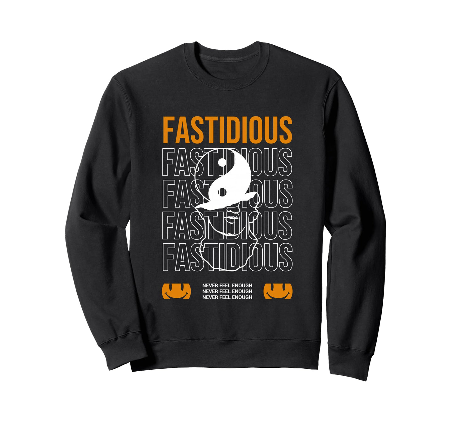 Fastidious Sad Aesthetic Edgy Sweatshirt - Unique Graphic Men Women - T-Shirt, Sweatshirt, Hoodie