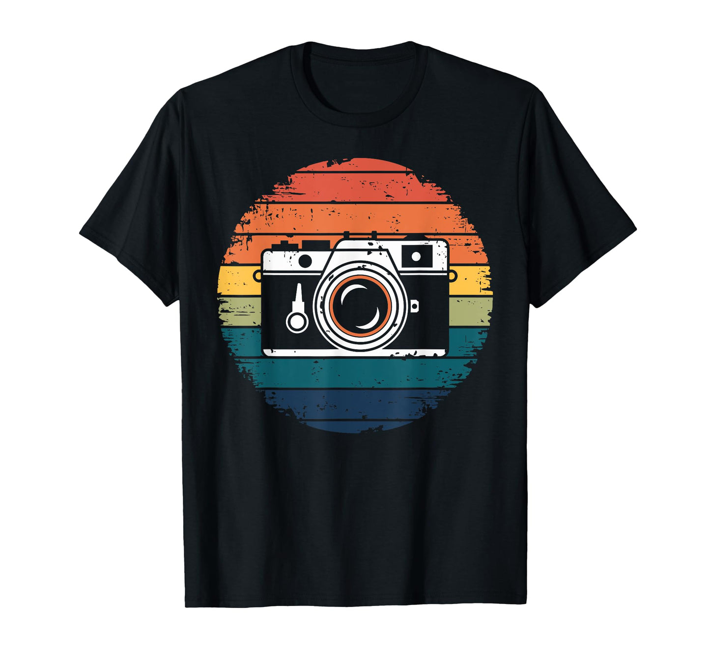 Photography Camera Silhouette T-Shirt - Custom Art Print Men Women - T-Shirt, Sweatshirt, Hoodie