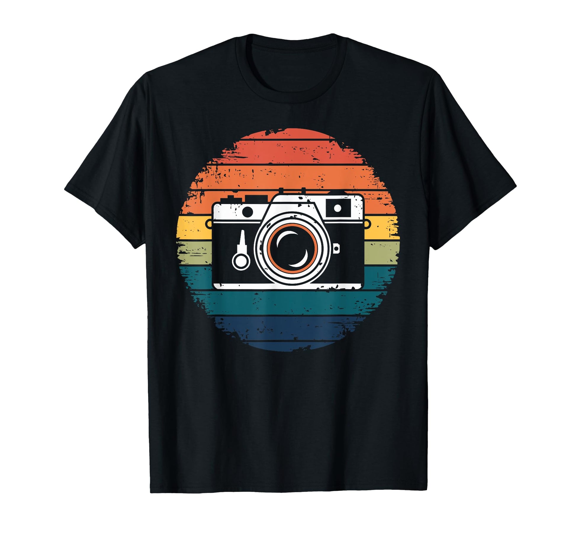 Photography Camera Silhouette T-Shirt - Custom Art Print Men Women - T-Shirt, Sweatshirt, Hoodie