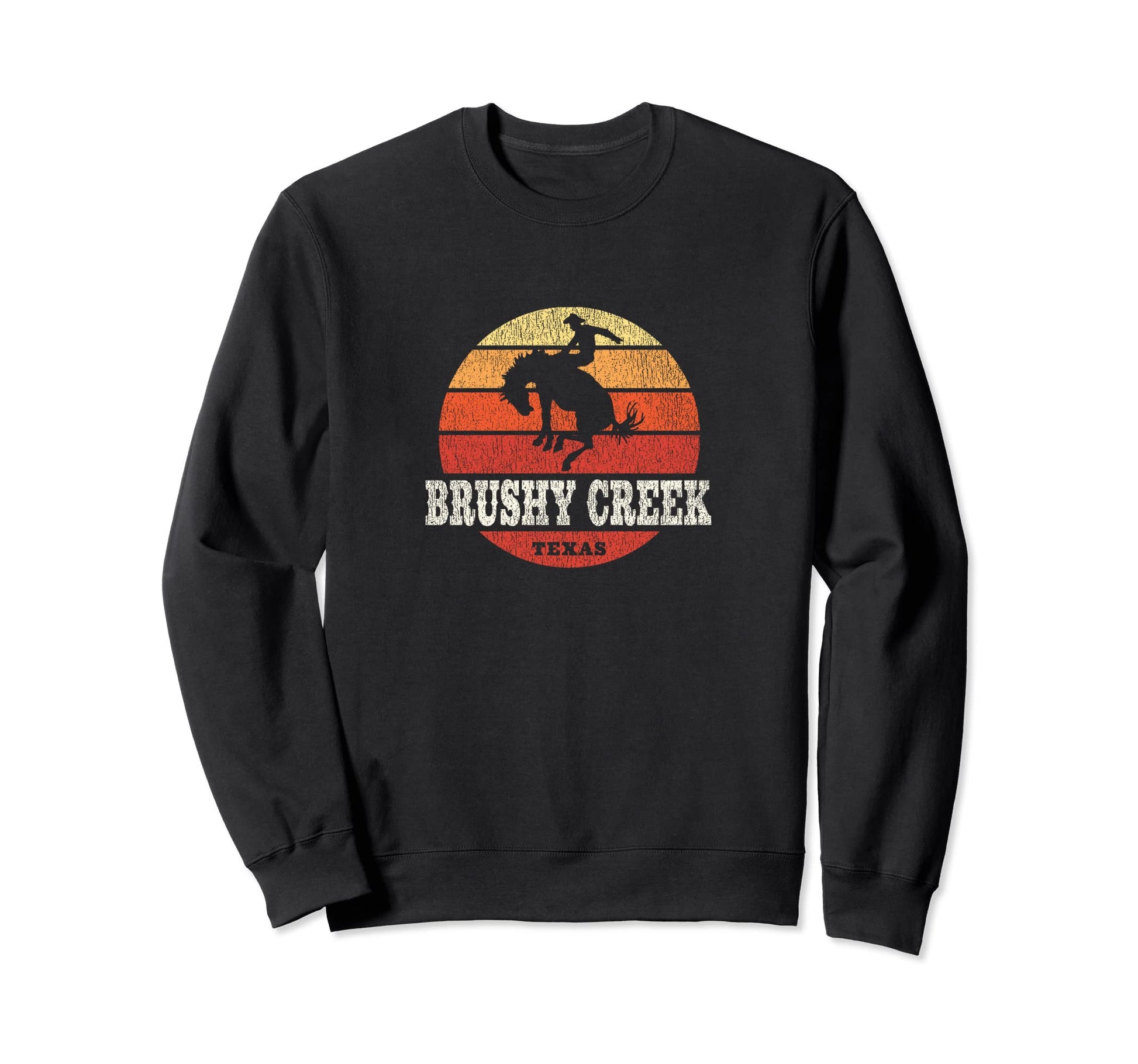 Brushy Creek Tx Country Western Sweatshirt - Unique Graphic for Adults - T-Shirt, Sweatshirt, Hoodie