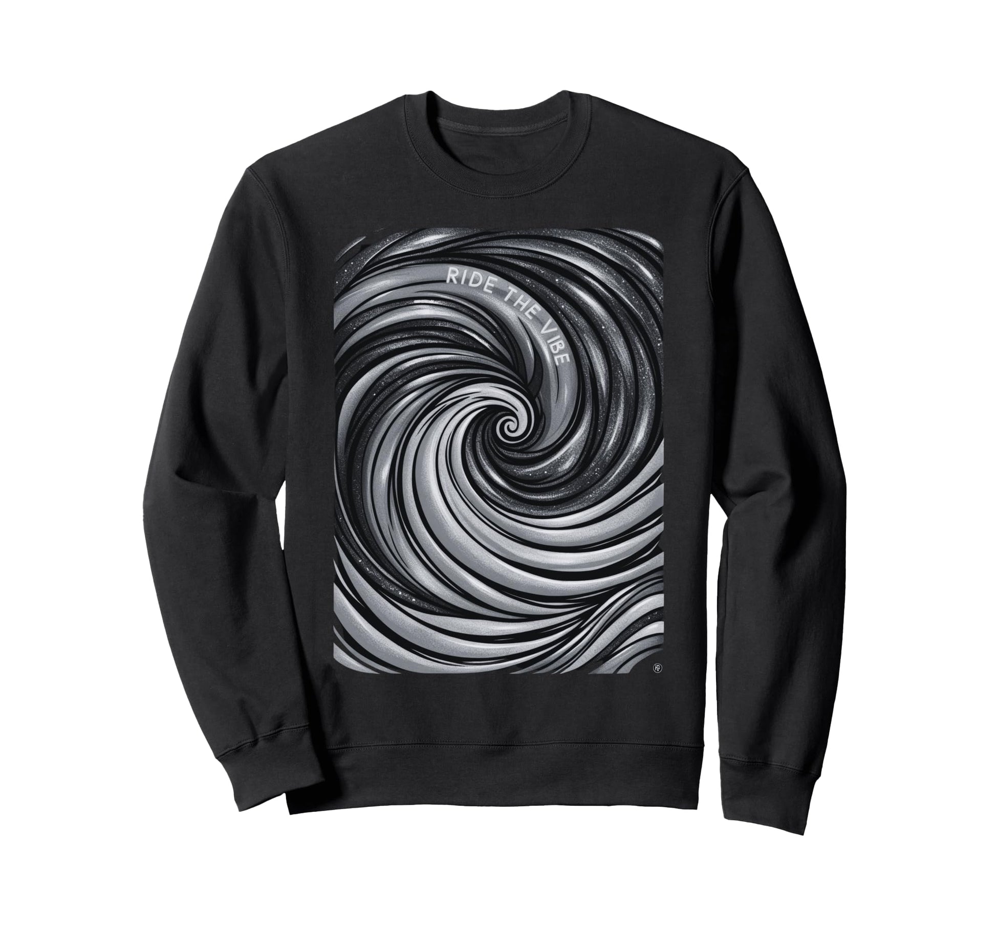 Psychedelic Vaporwave Aesthetic Sweatshirt - Minimalist Print for Adults - T-Shirt, Sweatshirt, Hoodie