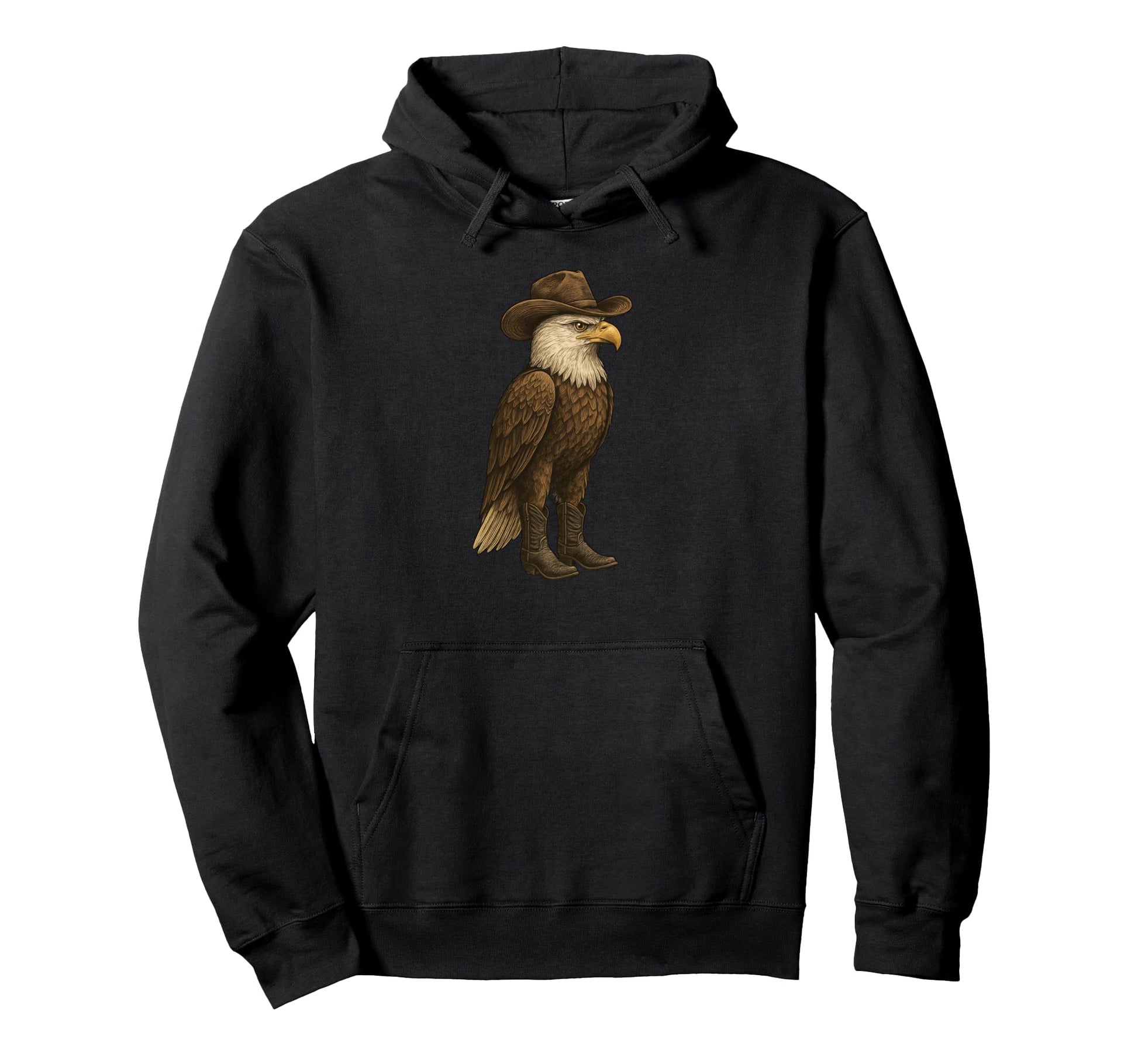 Eagle Cowboy Cowgirl Square Dance Hoodie - Trendy Graphic Men Women - T-Shirt, Sweatshirt, Hoodie