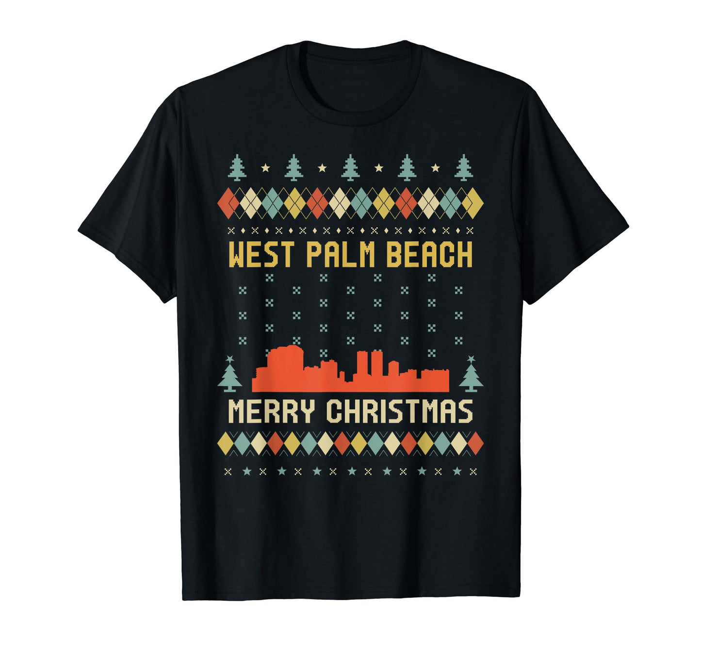 West Palm Beach Florida 1970S T-Shirt - Aesthetic Graphic Unisex - T-Shirt, Sweatshirt, Hoodie