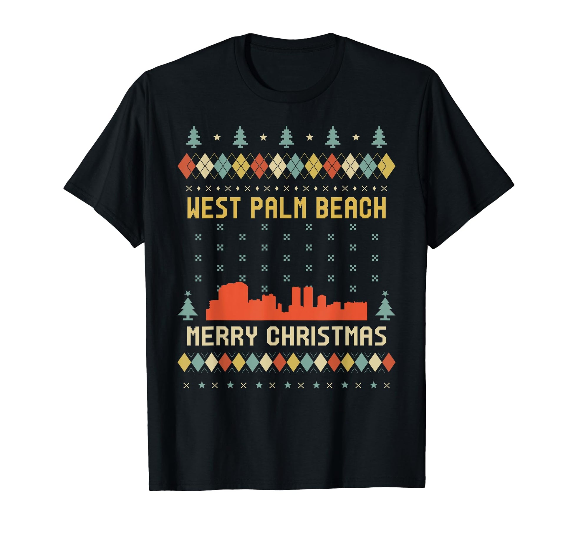 West Palm Beach Florida 1970S T-Shirt - Aesthetic Graphic Unisex - T-Shirt, Sweatshirt, Hoodie