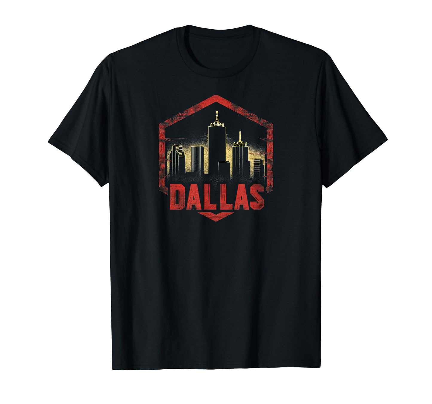 Dallas Grit 90S Grunge Urbandecay Mens T-Shirt - Unique Graphic Unisex - T-Shirt, Sweatshirt, Hoodie
