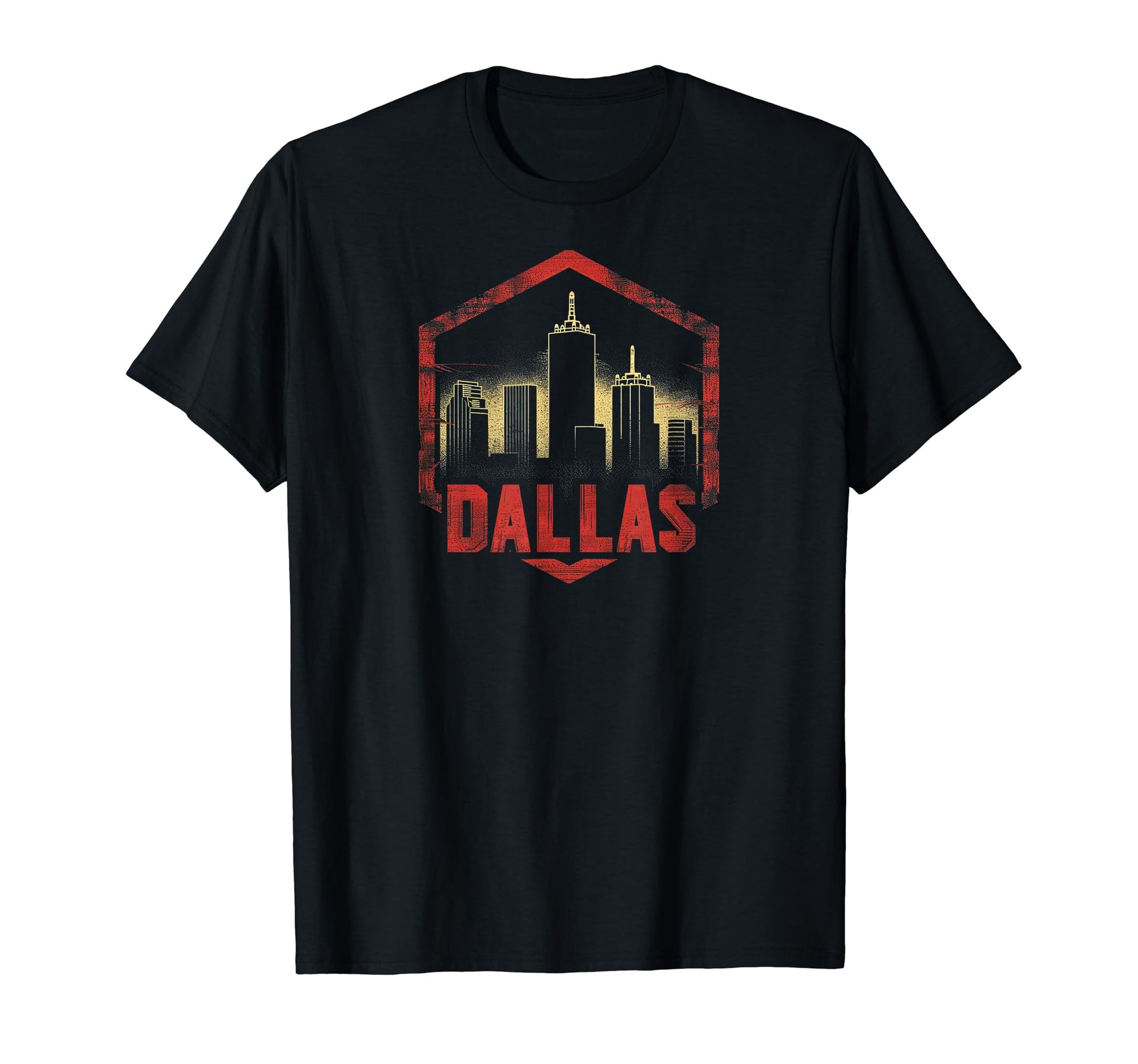Dallas Grit 90S Grunge Urbandecay Mens T-Shirt - Unique Graphic Unisex - T-Shirt, Sweatshirt, Hoodie
