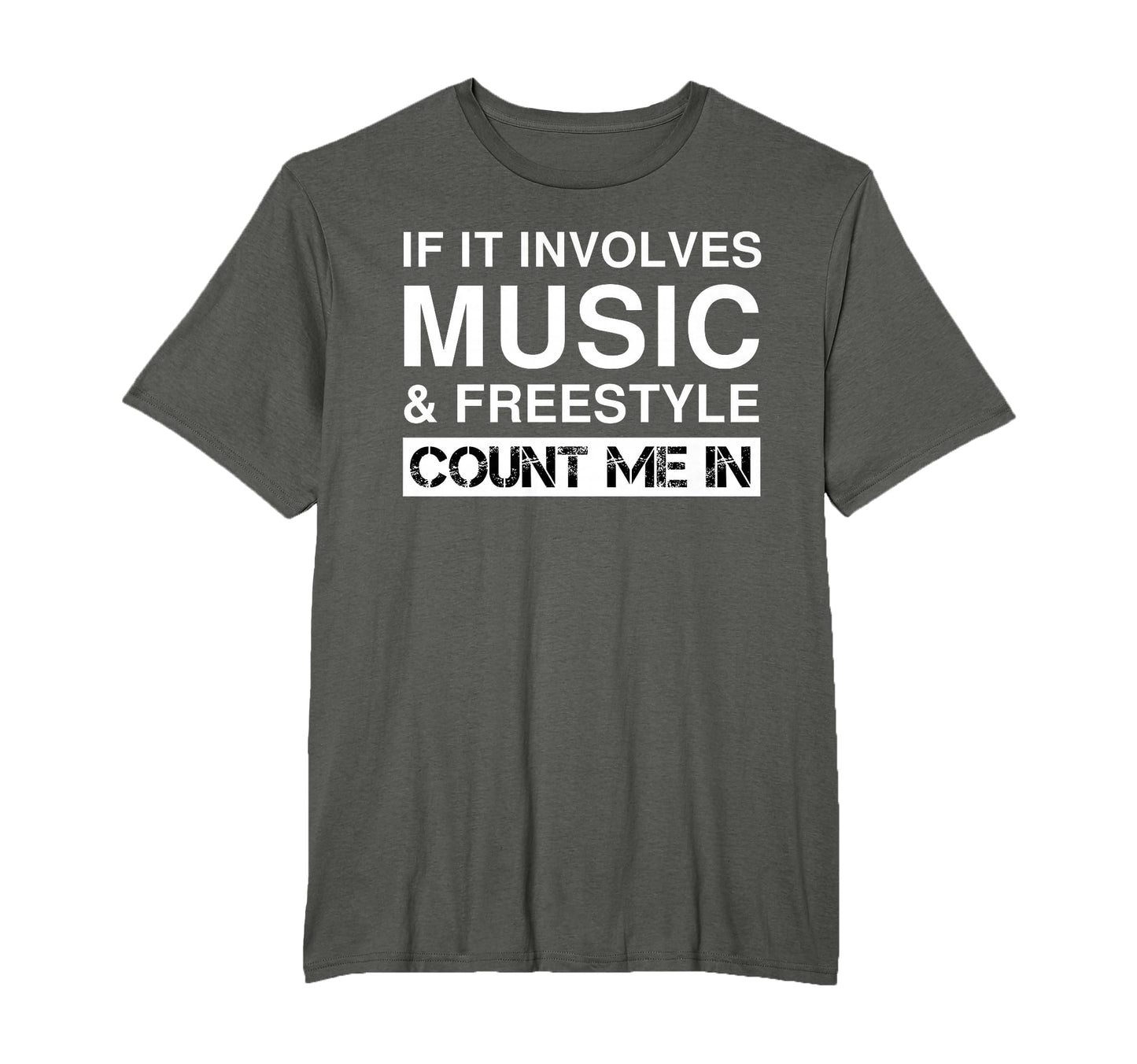 Funny Music And Freestyle Hip Hop T-Shirt - Aesthetic Graphic for Adults - T-Shirt, Sweatshirt, Hoodie