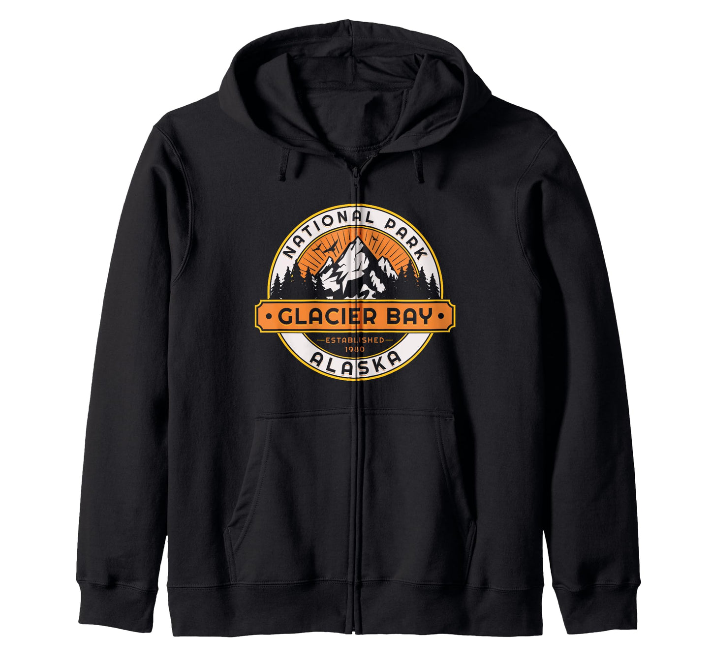 Glacier Bay National Park Alaska Sweatshirt - Fun Novelty Design Unisex - T-Shirt, Sweatshirt, Hoodie
