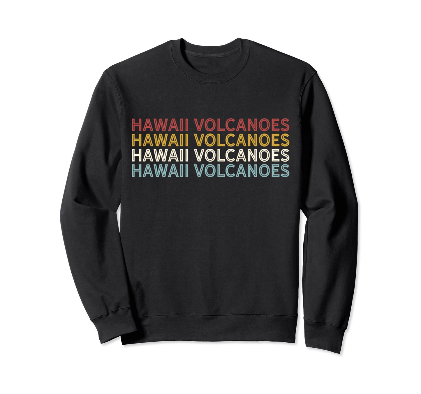 70S Usa Hawaii Volcanoes National Sweatshirt - Custom Art Print for Adults - T-Shirt, Sweatshirt, Hoodie