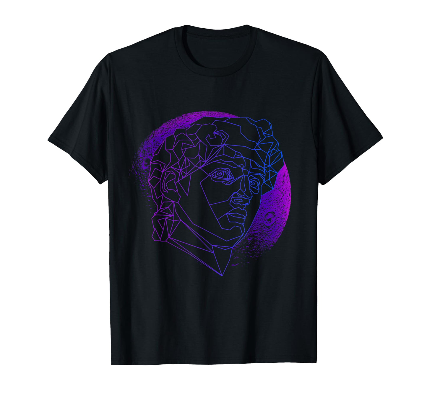 Vaporwave Aesthetic Low Poly Geometric T-Shirt - Streetwear Style Unisex - T-Shirt, Sweatshirt, Hoodie