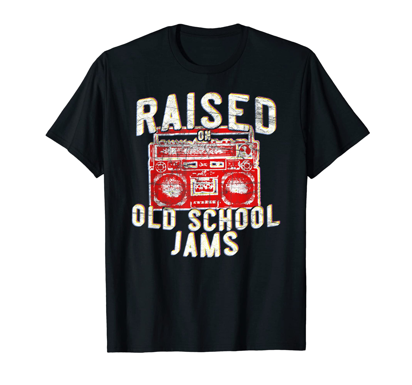80S 90S Rap Hip Hop Raised Old School T-Shirt - Streetwear Style Men Women - T-Shirt, Sweatshirt, Hoodie