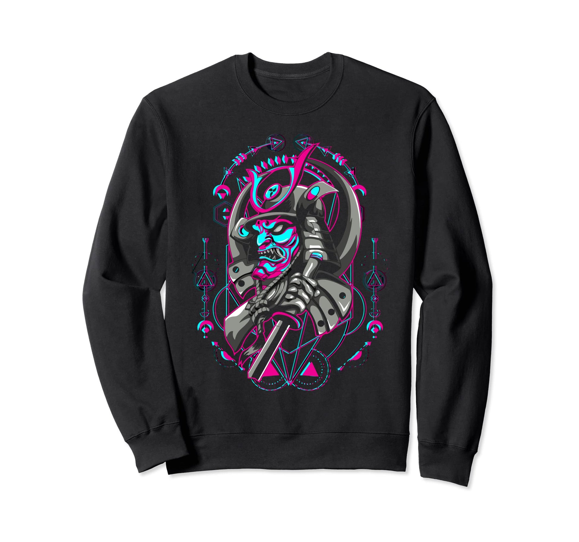Samurai Grunge Aesthetic Japan Sweatshirt - Fun Novelty Design Unisex - T-Shirt, Sweatshirt, Hoodie