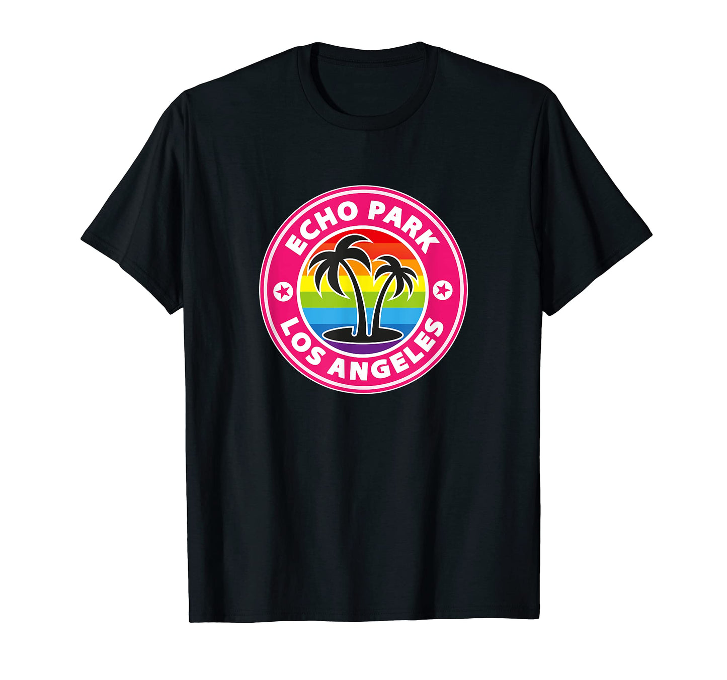 Echo Park Los Angeles California Surf T-Shirt - Novelty Apparel Unisex - T-Shirt, Sweatshirt, Hoodie