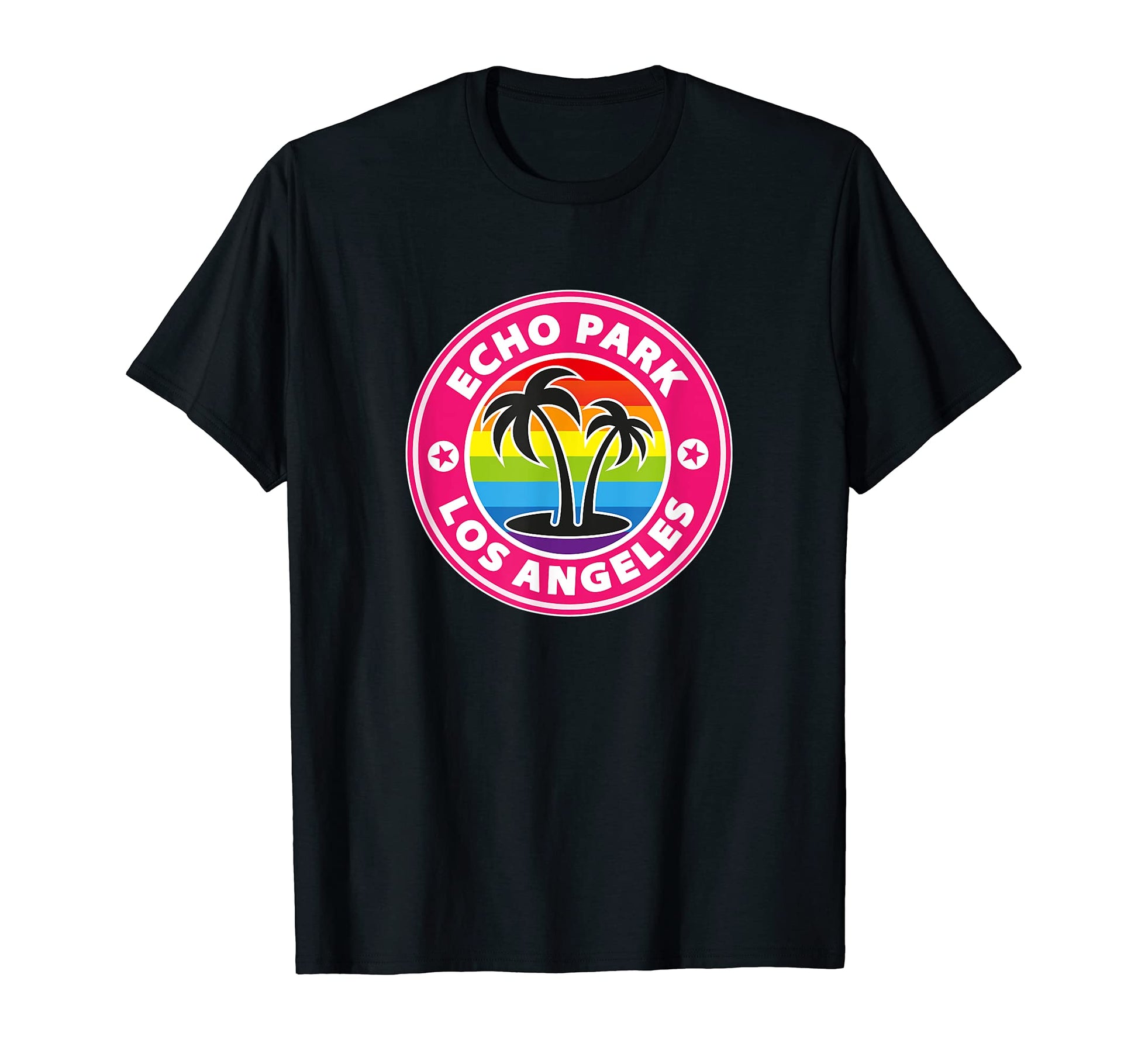 Echo Park Los Angeles California Surf T-Shirt - Novelty Apparel Unisex - T-Shirt, Sweatshirt, Hoodie