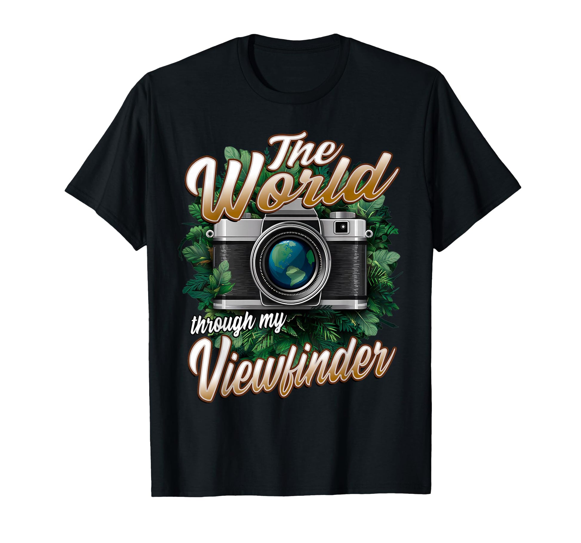 World Through My Viewfinder T-Shirt - Custom Art Print for Adults - T-Shirt, Sweatshirt, Hoodie
