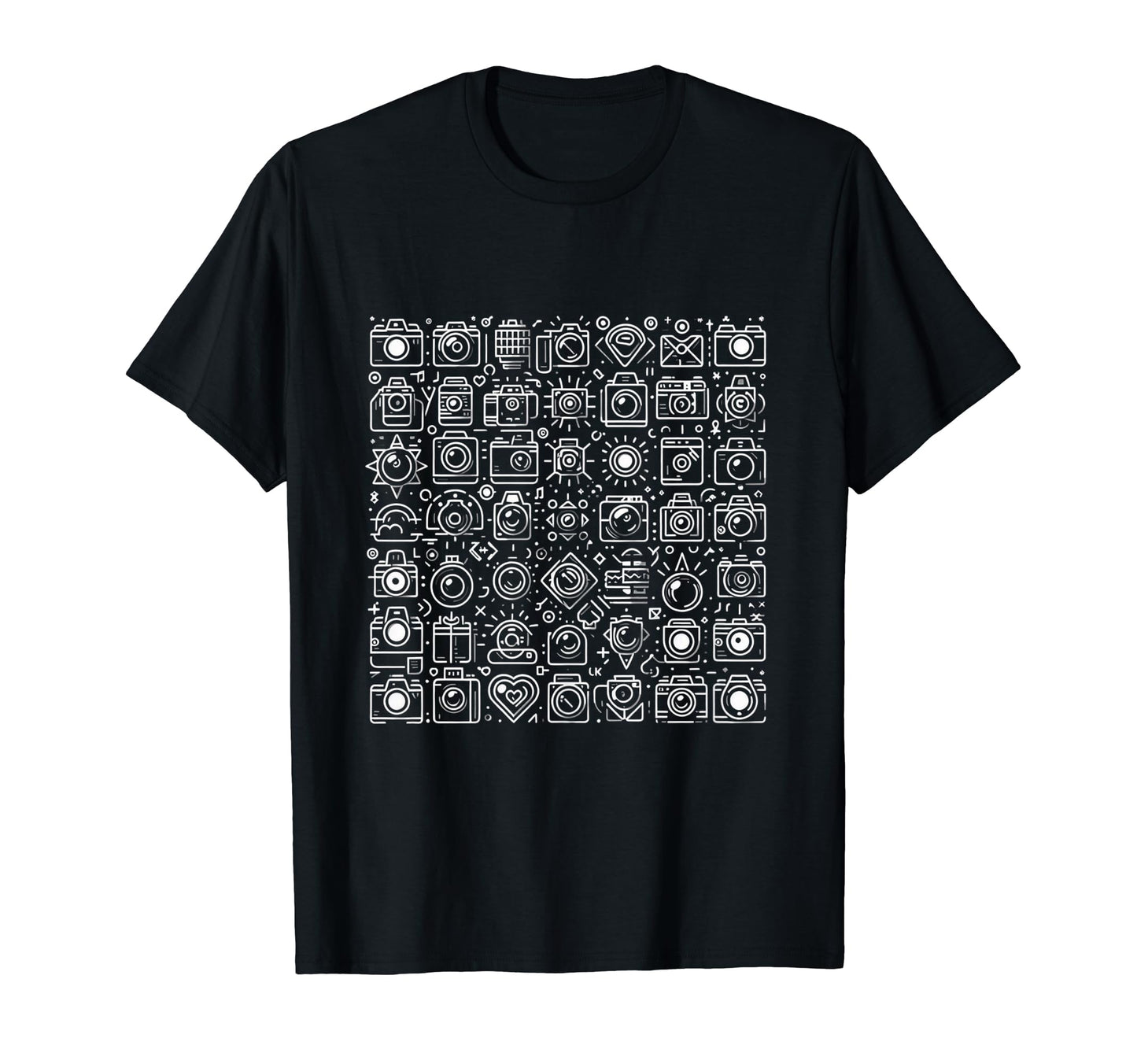 Funny Camera T-Shirt - Graphic Print Men Women - T-Shirt, Sweatshirt, Hoodie