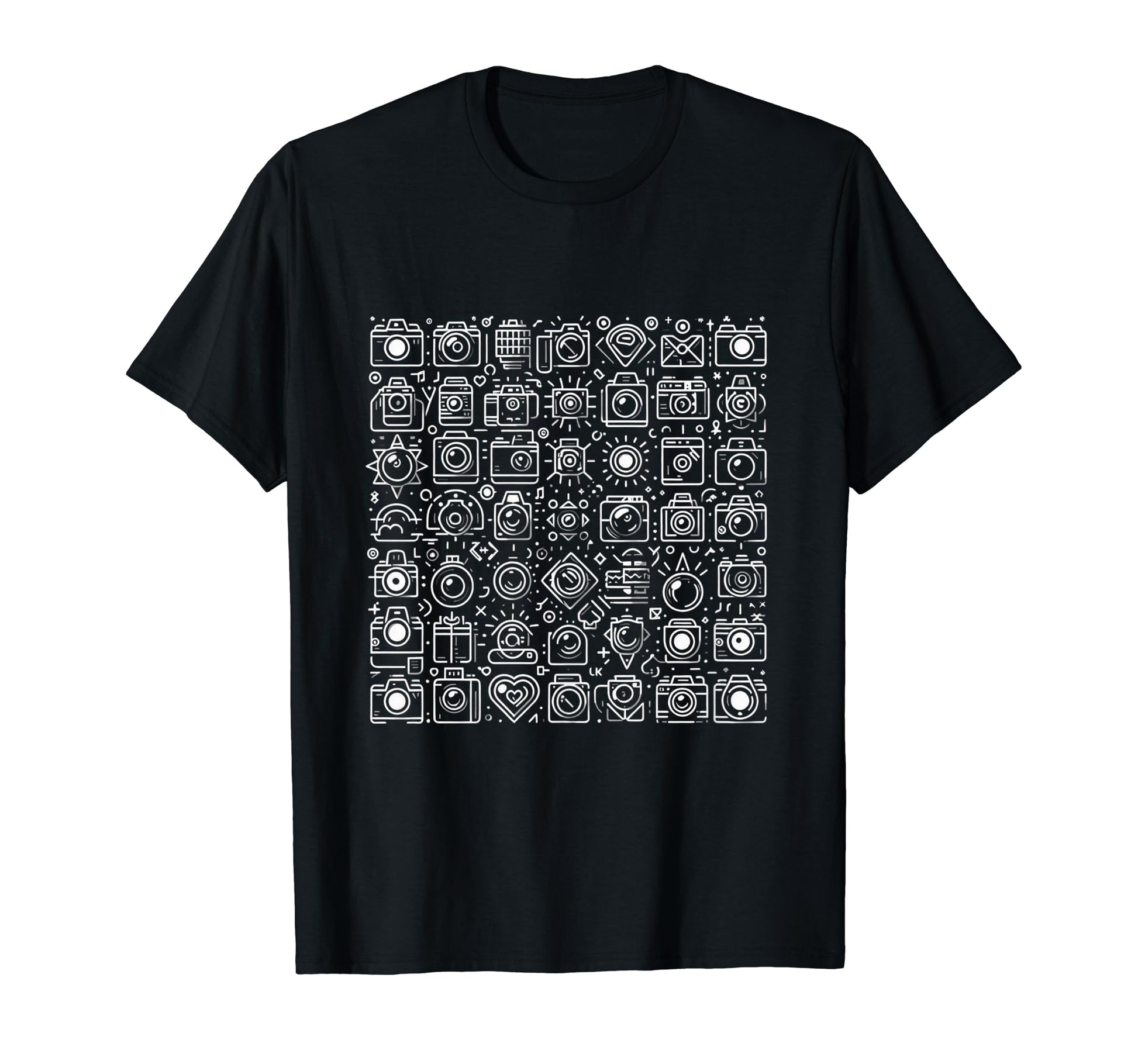 Funny Camera T-Shirt - Graphic Print Men Women - T-Shirt, Sweatshirt, Hoodie