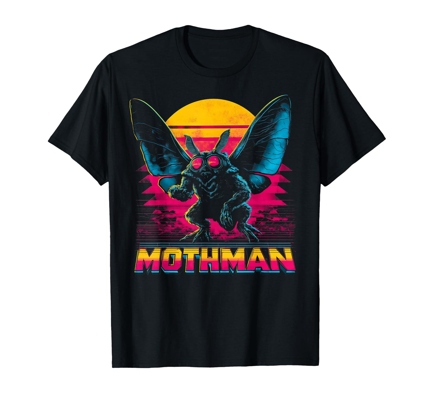 Mothman Cryptozoology Cryptid T-Shirt - Unique Graphic for Adults - T-Shirt, Sweatshirt, Hoodie