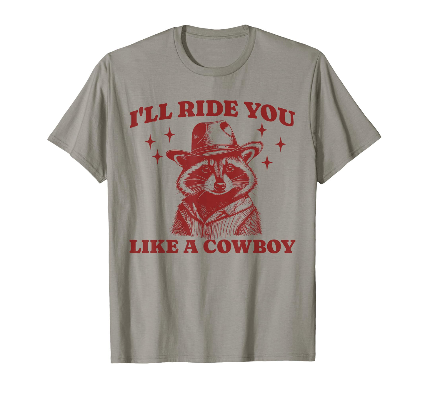 Funny Raccoon Meme Ride You Like T-Shirt - Aesthetic Graphic for Adults - T-Shirt, Sweatshirt, Hoodie