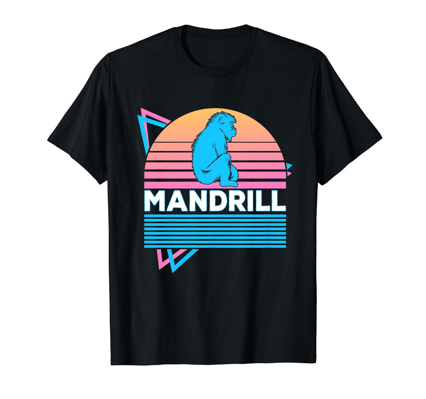 Mandrill Vaporwave Aesthetic T-Shirt - Fun Novelty Design Men Women - T-Shirt, Sweatshirt, Hoodie