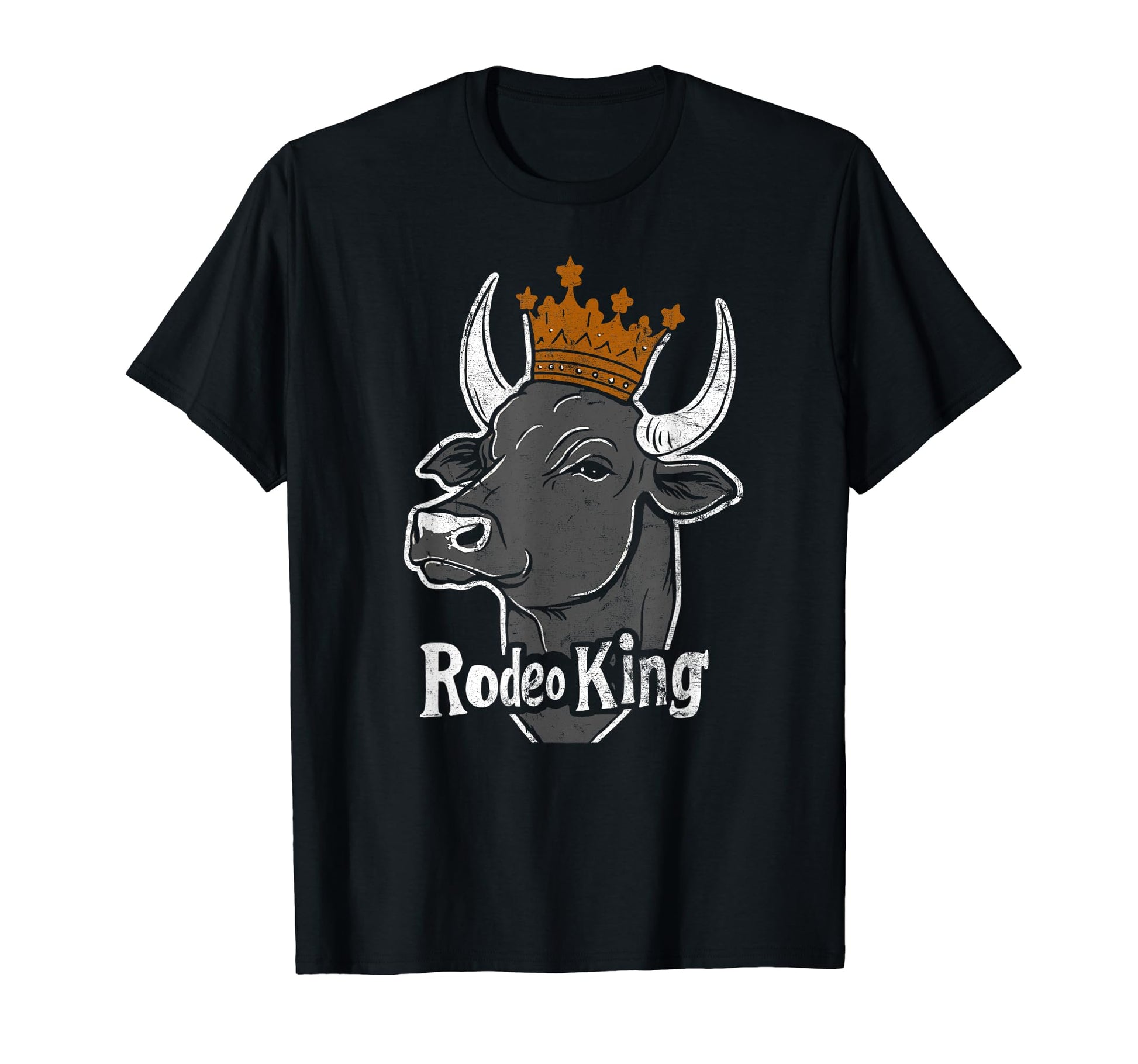 Rodeo King Wild West Mens Cowboy T-Shirt - Casual Everyday Wear Men Women - T-Shirt, Sweatshirt, Hoodie