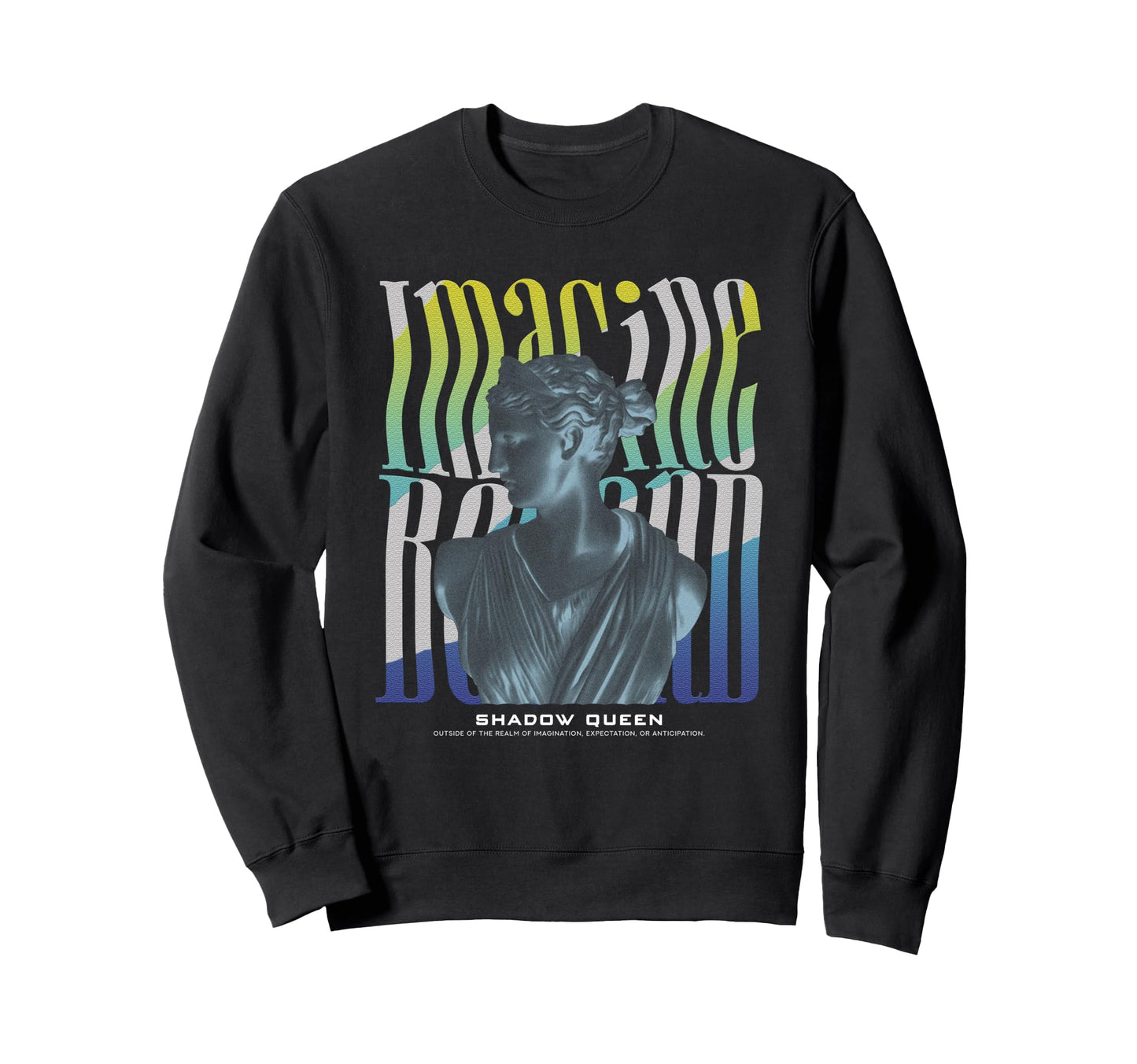 Greek Statue Aesthetic Edgy Sweatshirt - Casual Everyday Wear Unisex - T-Shirt, Sweatshirt, Hoodie