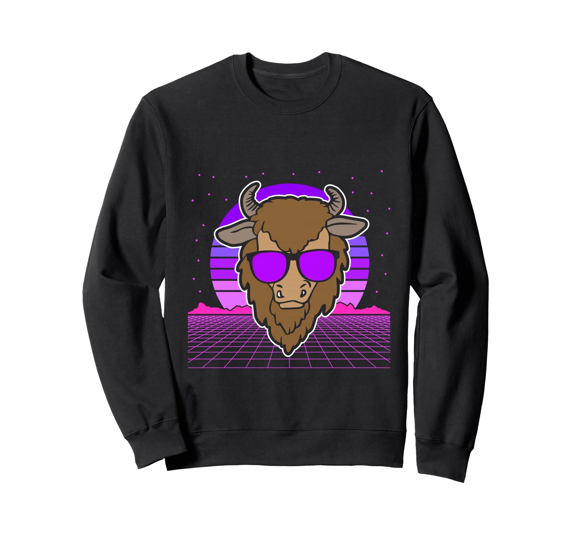 Aesthetic Vaporwave Outfits Buffalo Sweatshirt - Minimalist Print Unisex - T-Shirt, Sweatshirt, Hoodie