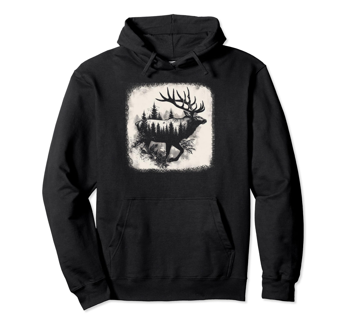 Elk Hunters Womens Mens Western Hunting Hoodie - Streetwear Style Men Women - T-Shirt, Sweatshirt, Hoodie