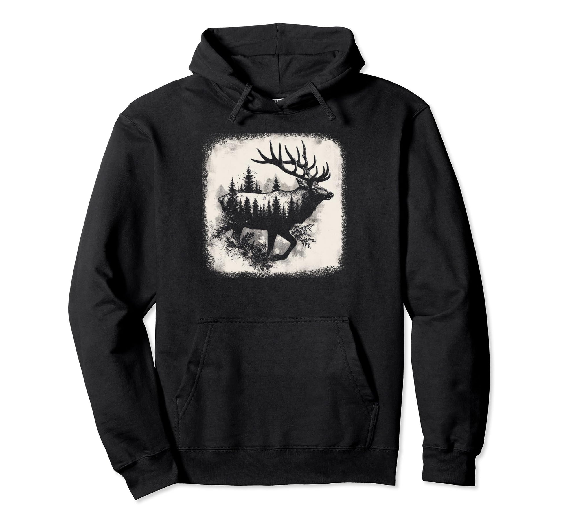 Elk Hunters Womens Mens Western Hunting Hoodie - Streetwear Style Men Women - T-Shirt, Sweatshirt, Hoodie